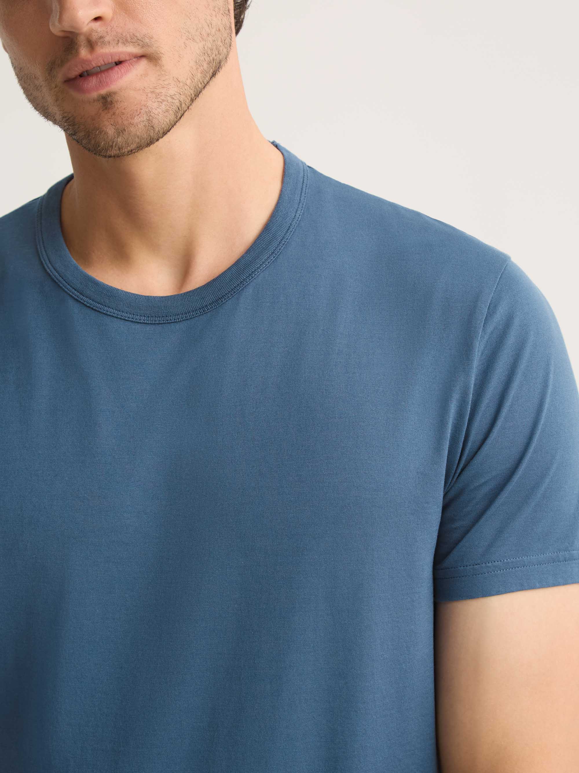 Men's T-Shirt Barny Pima Cotton Denim