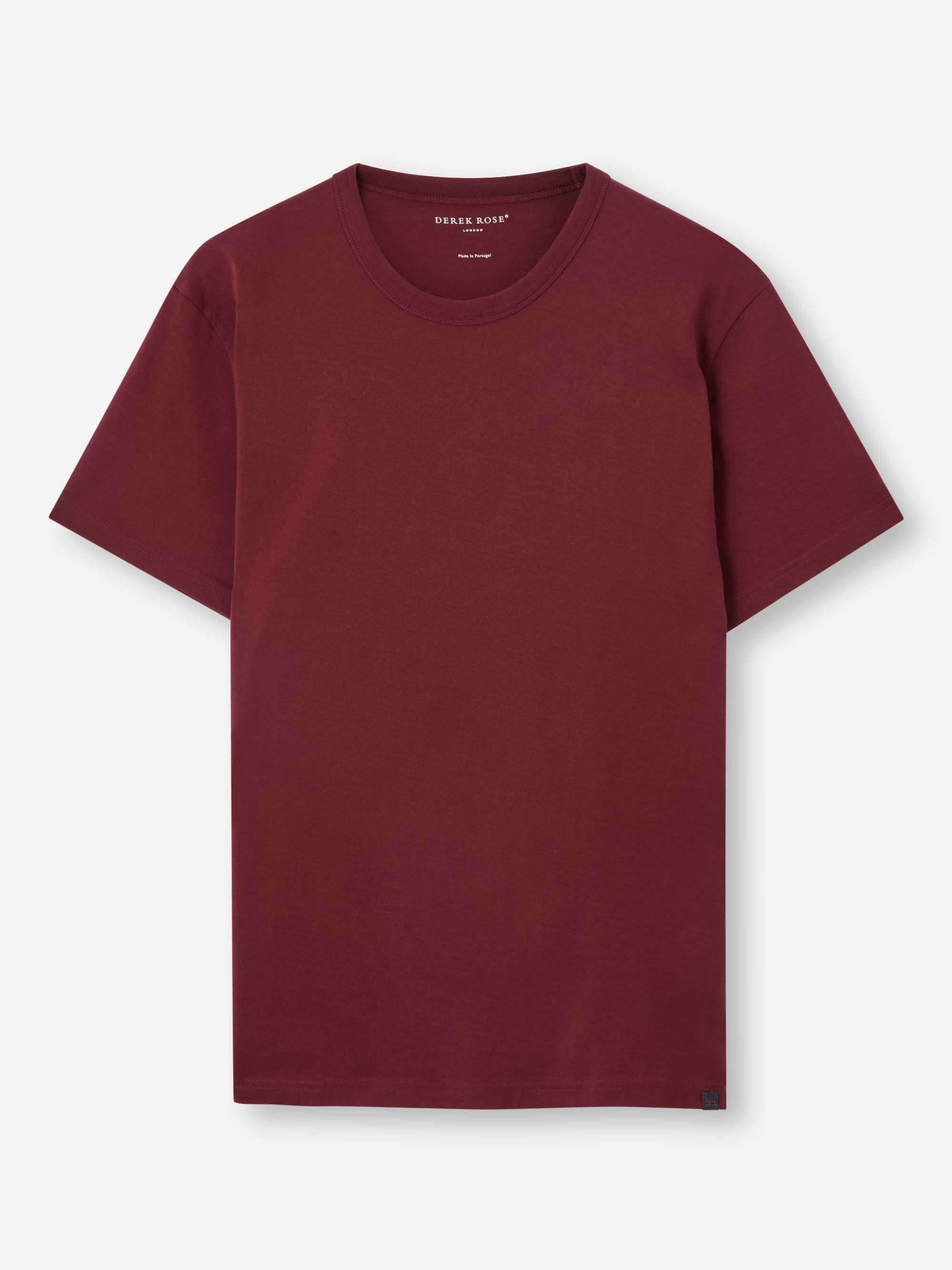 Men's T-Shirt Barny Pima Cotton Burgundy