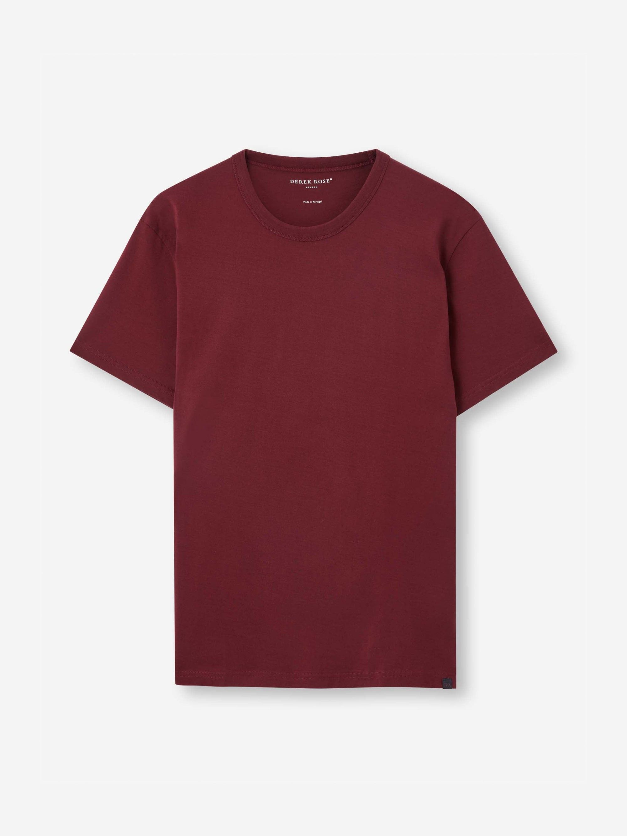 Men's T-Shirt Barny Pima Cotton Burgundy