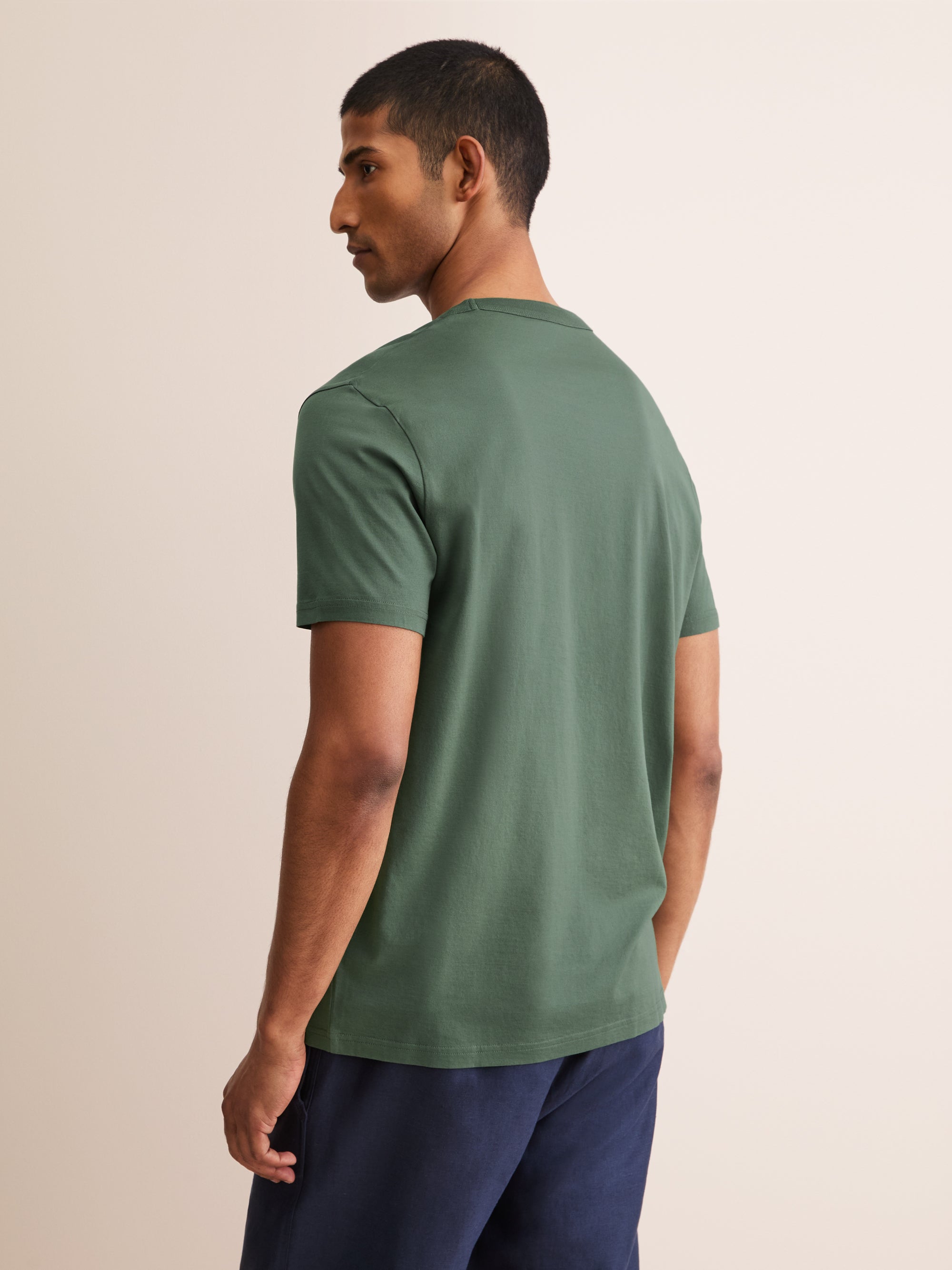 Men's T-Shirt Barny Pima Cotton Soft Green