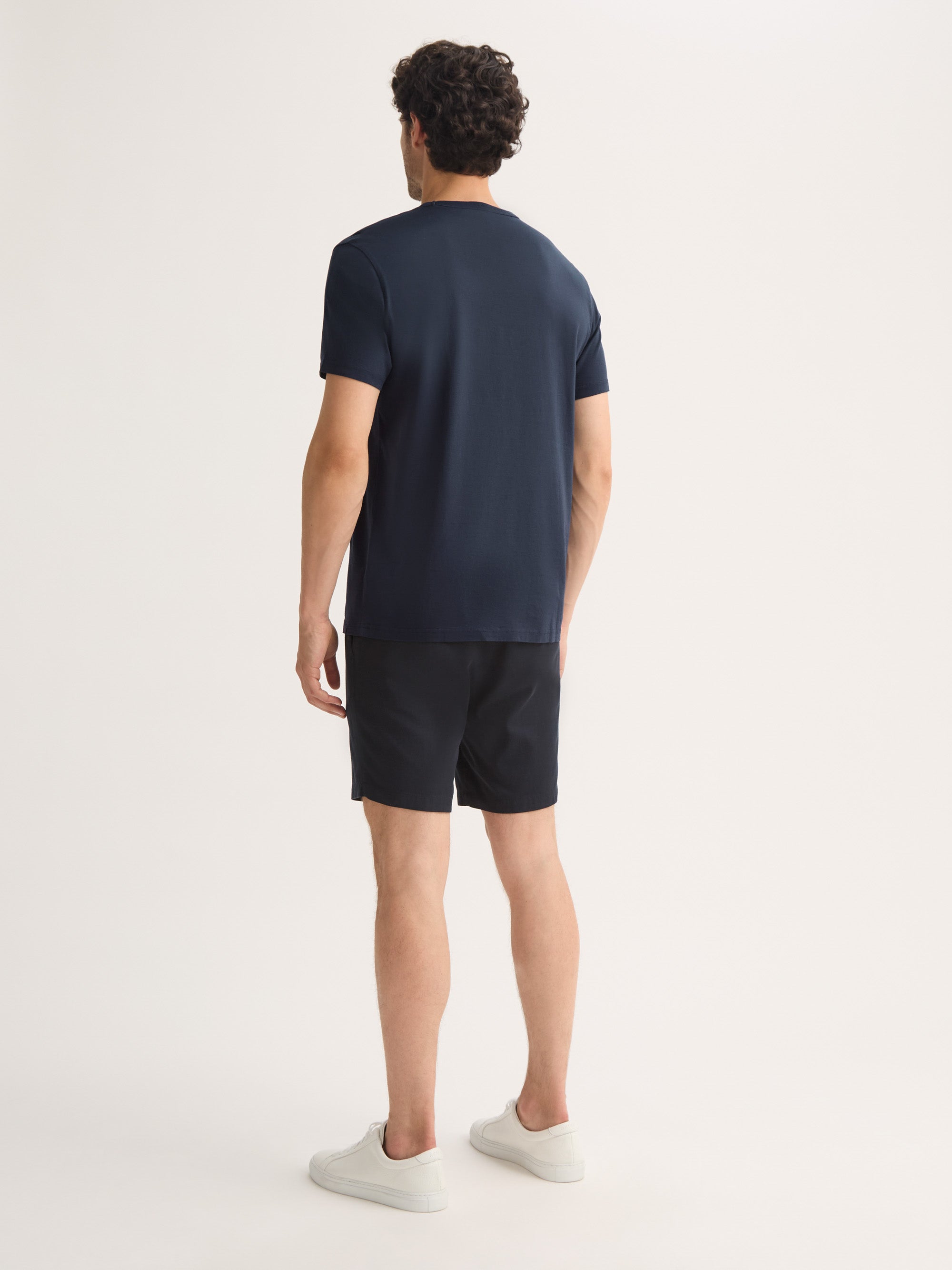 Men's T-Shirt Barny Pima Cotton Navy