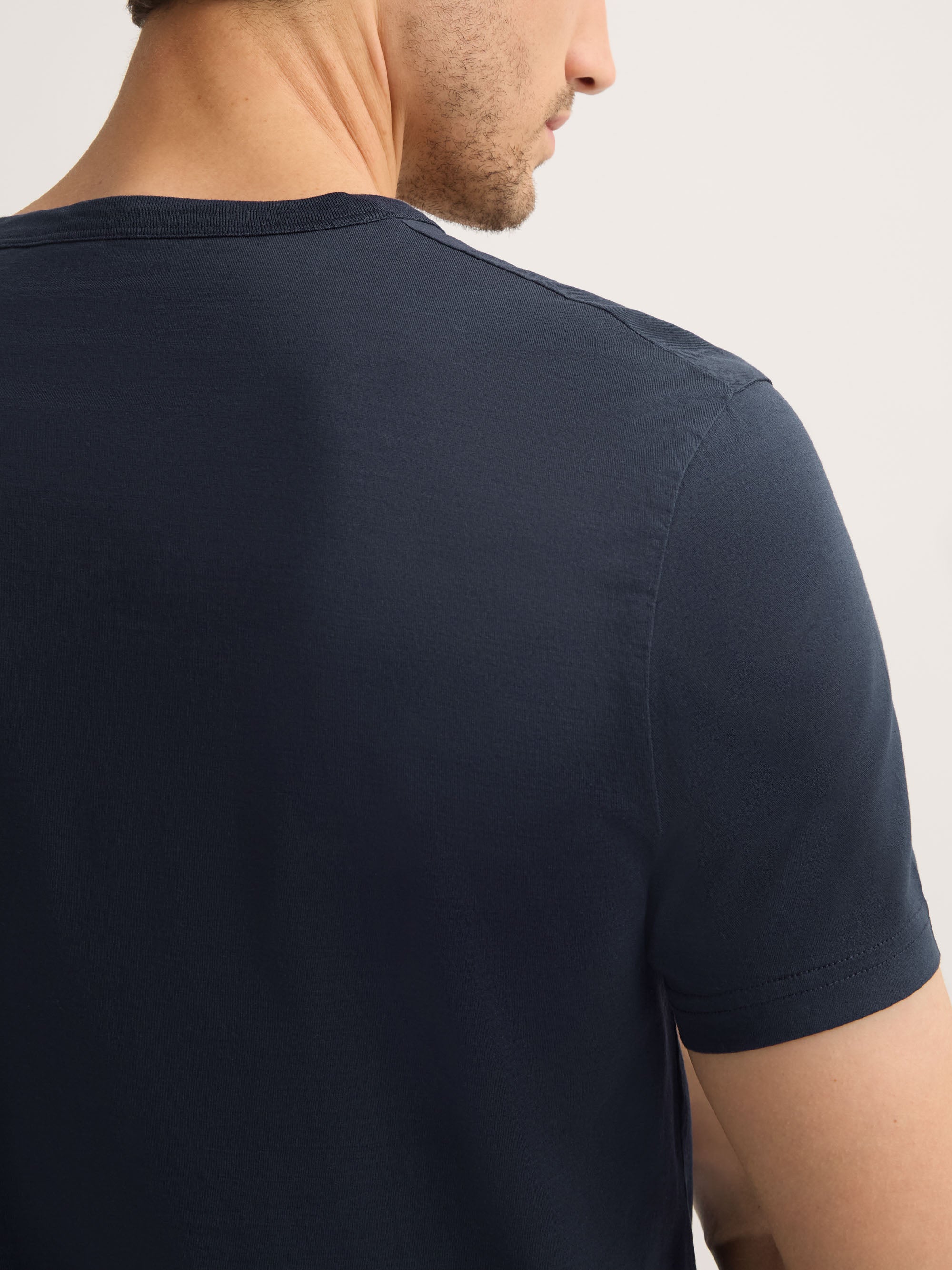 Men's T-Shirt Barny Pima Cotton Navy