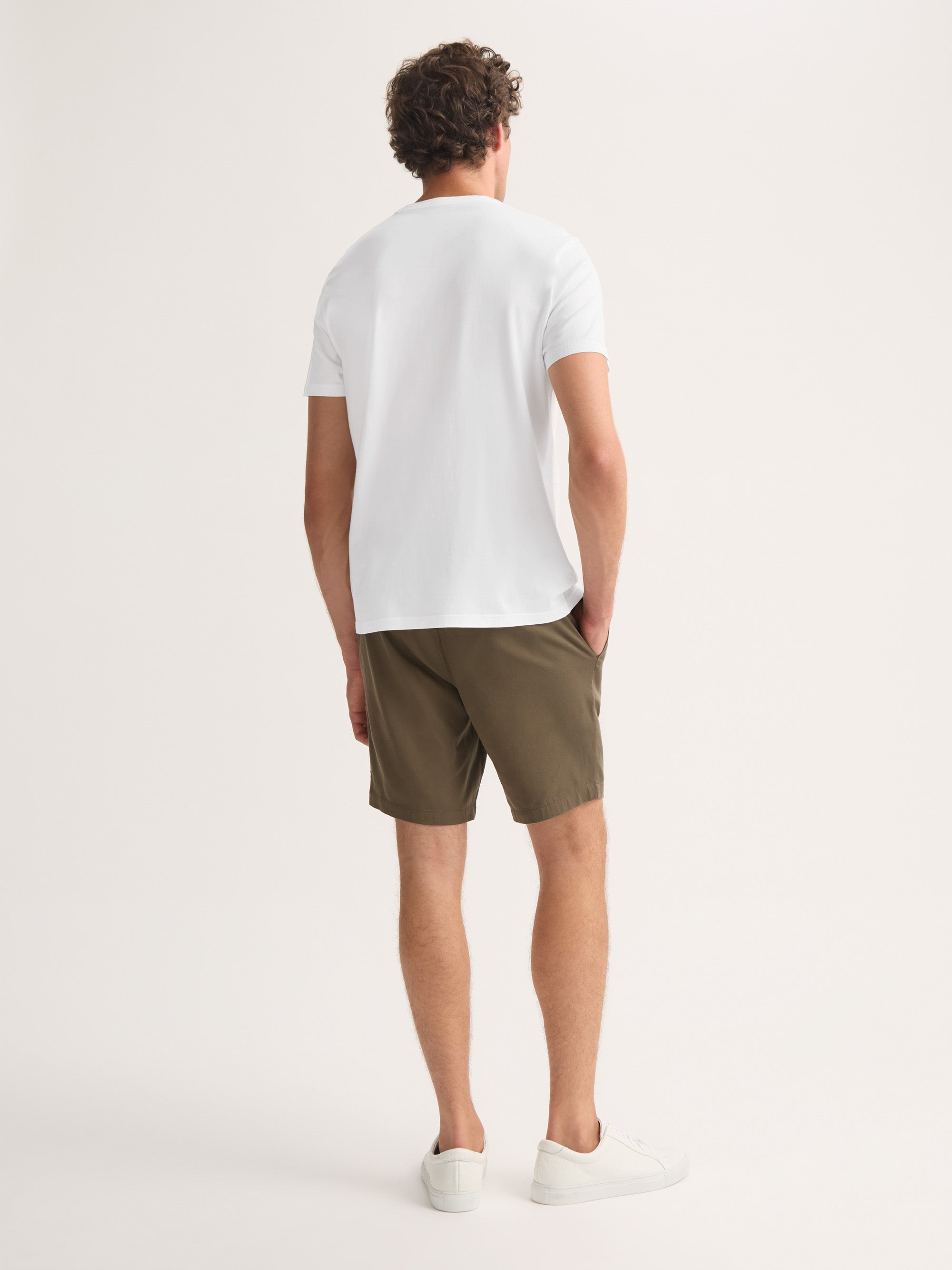 Men's T-Shirt Barny Pima Cotton White