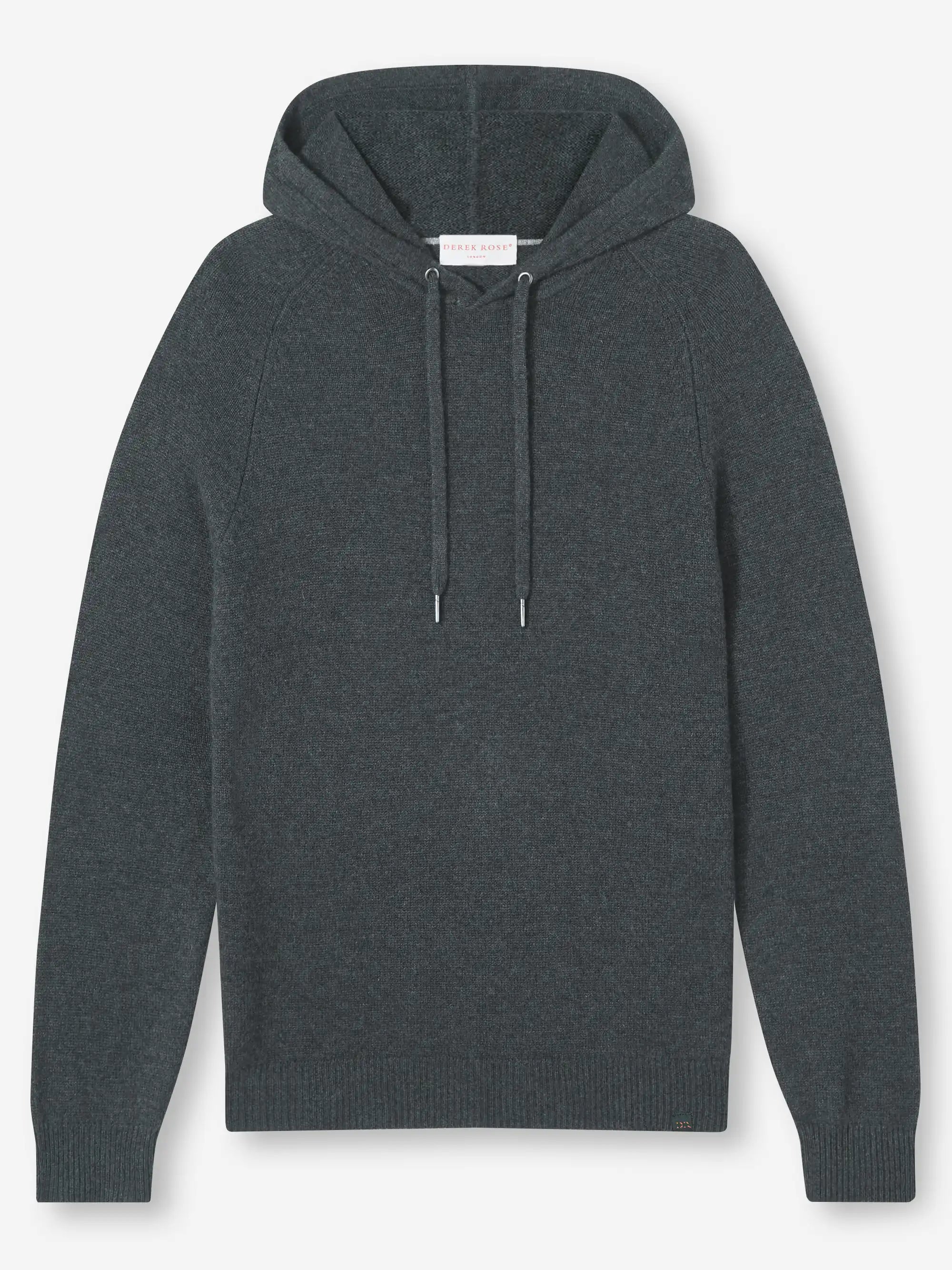 Men's Pullover Hoodie Dominic Cashmere Charcoal