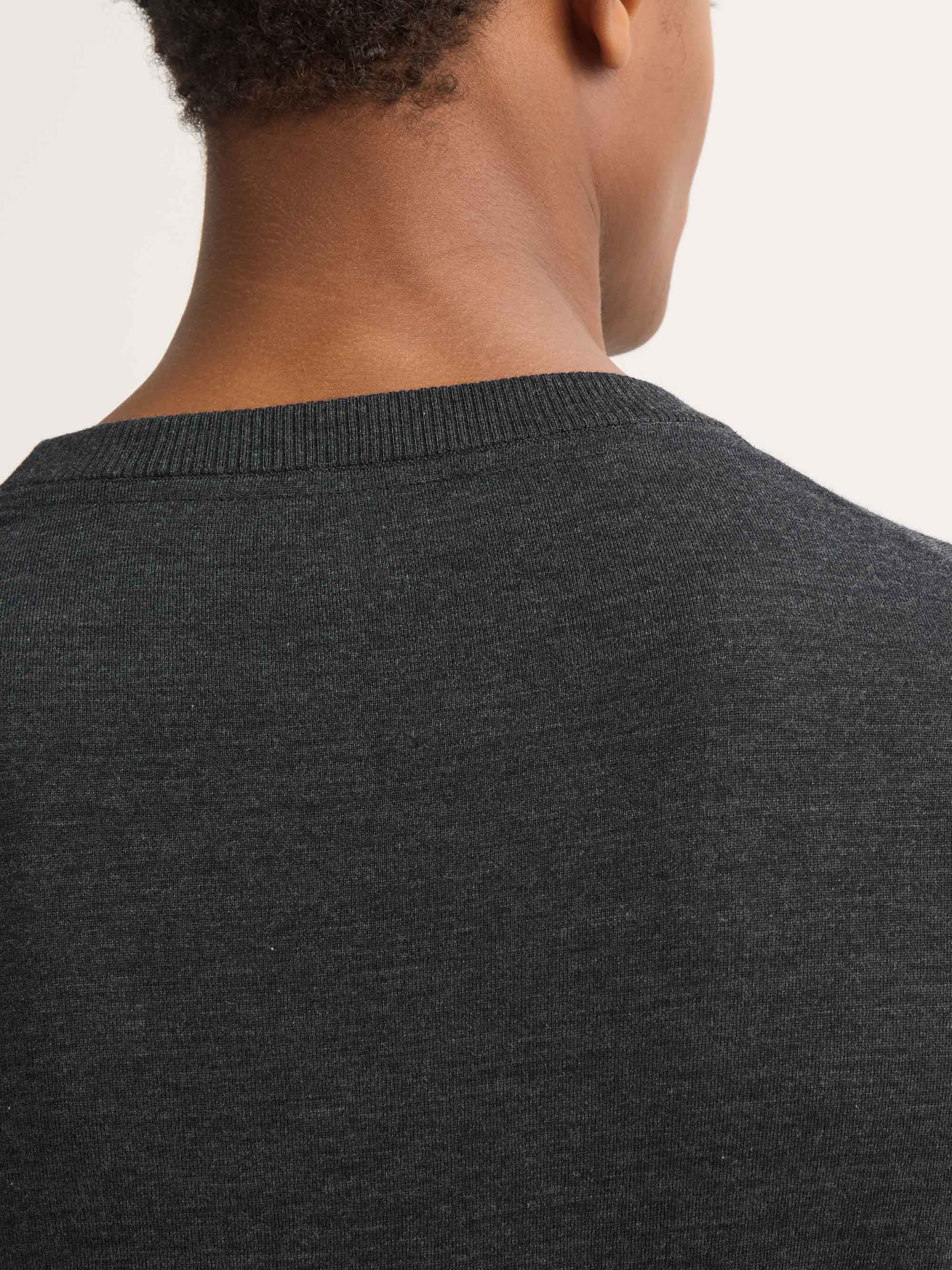 Men's Sweater Orson Merino Wool Charcoal