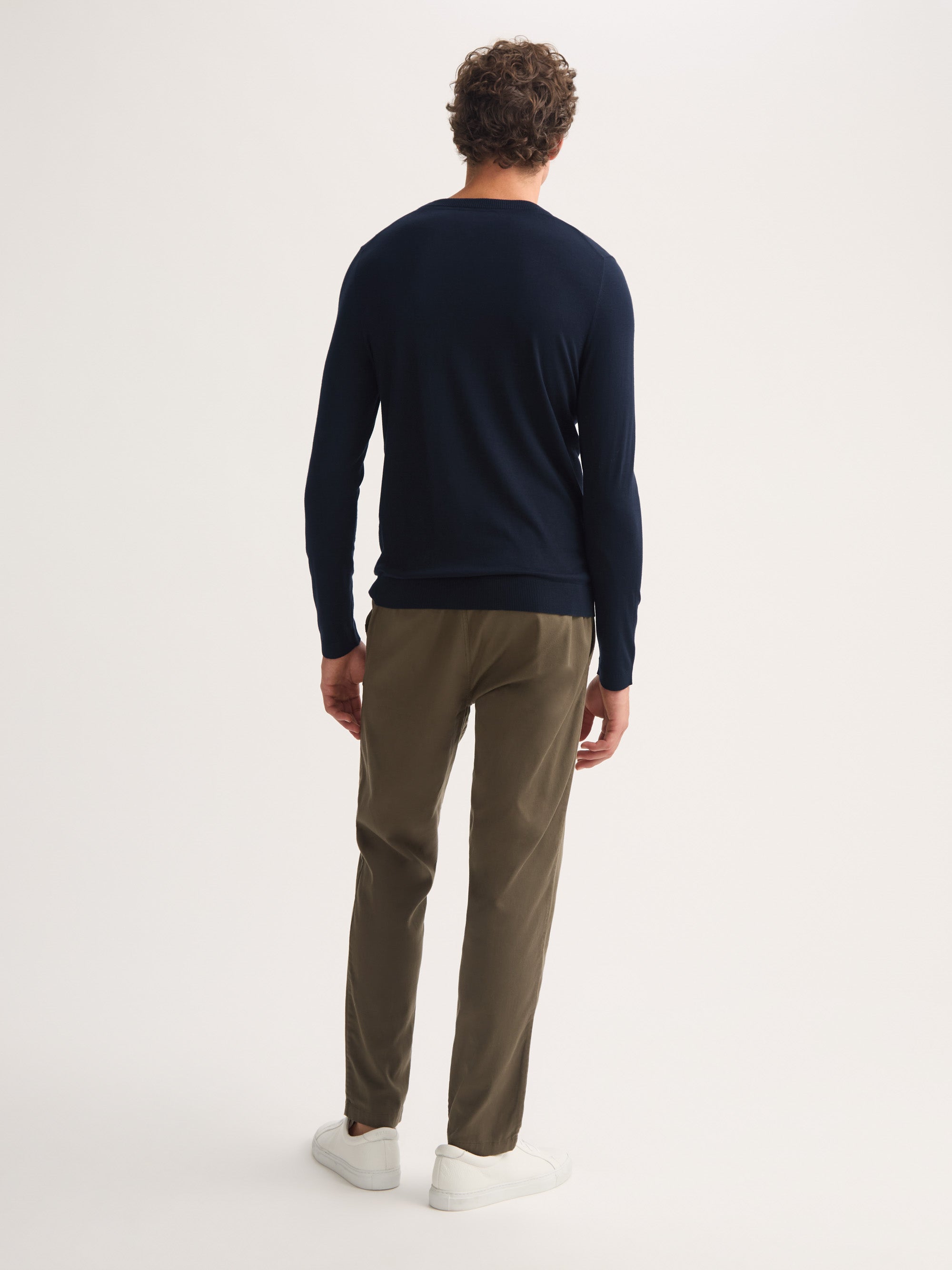 Men's Sweater Orson Merino Wool Navy