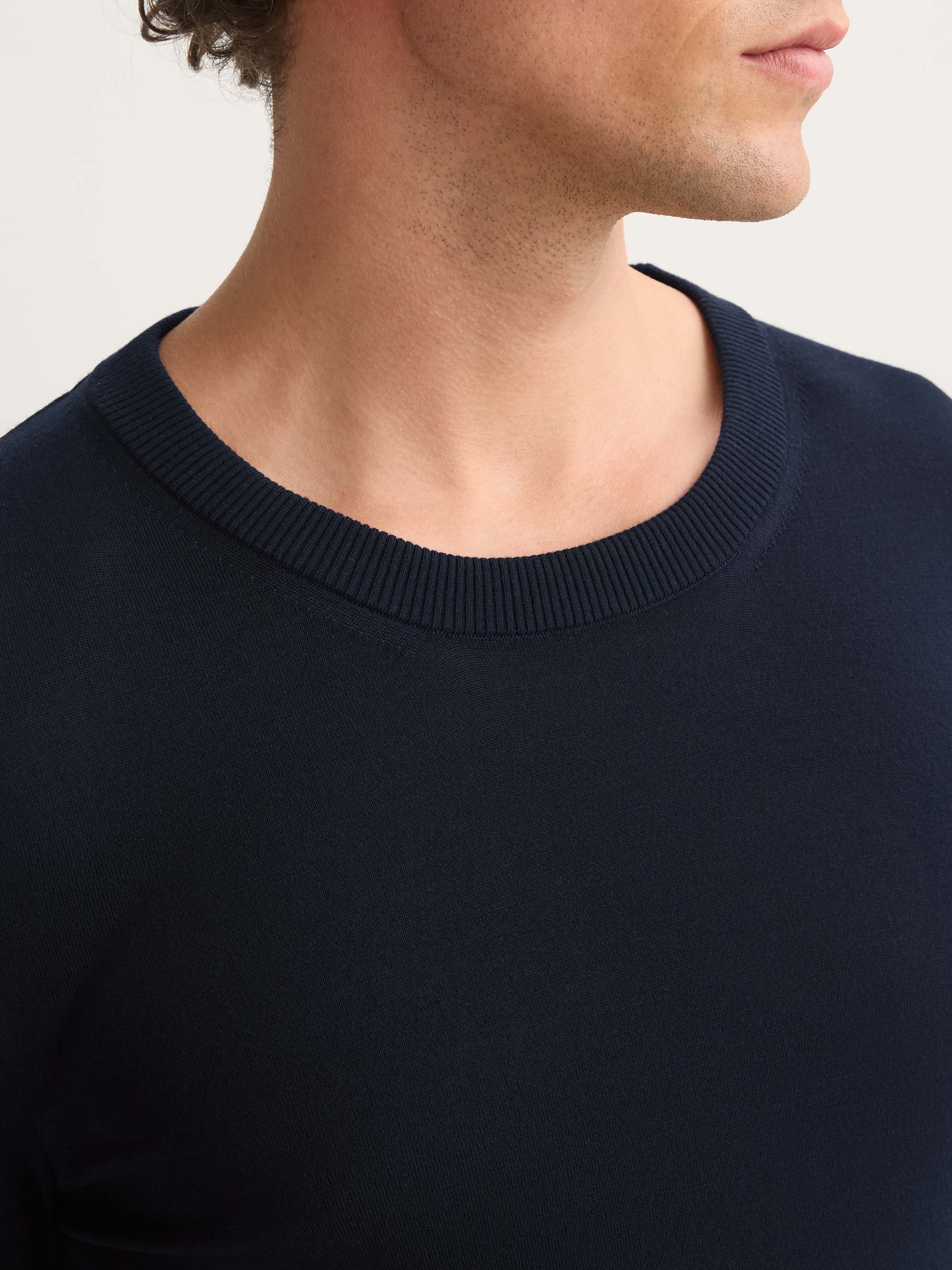 Men's Sweater Orson Merino Wool Navy