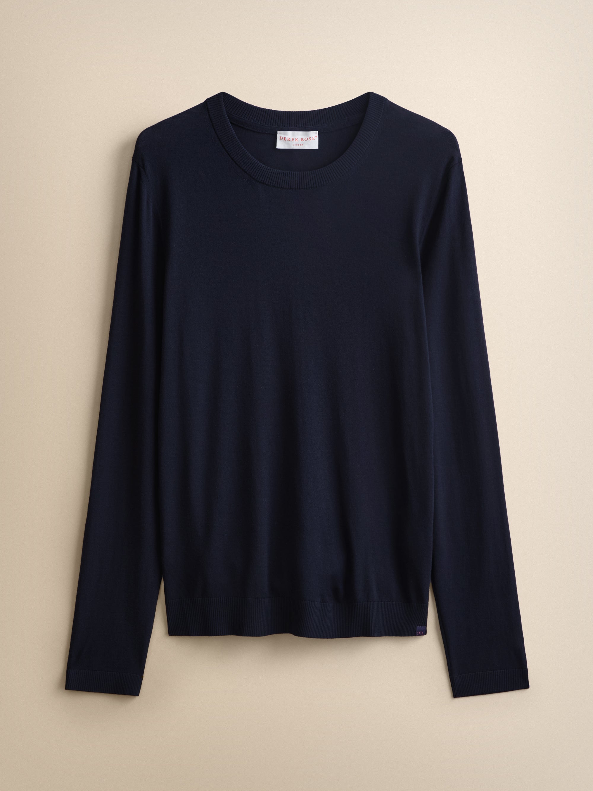 Orson Superfine Merino Wool Sweater Navy Blue