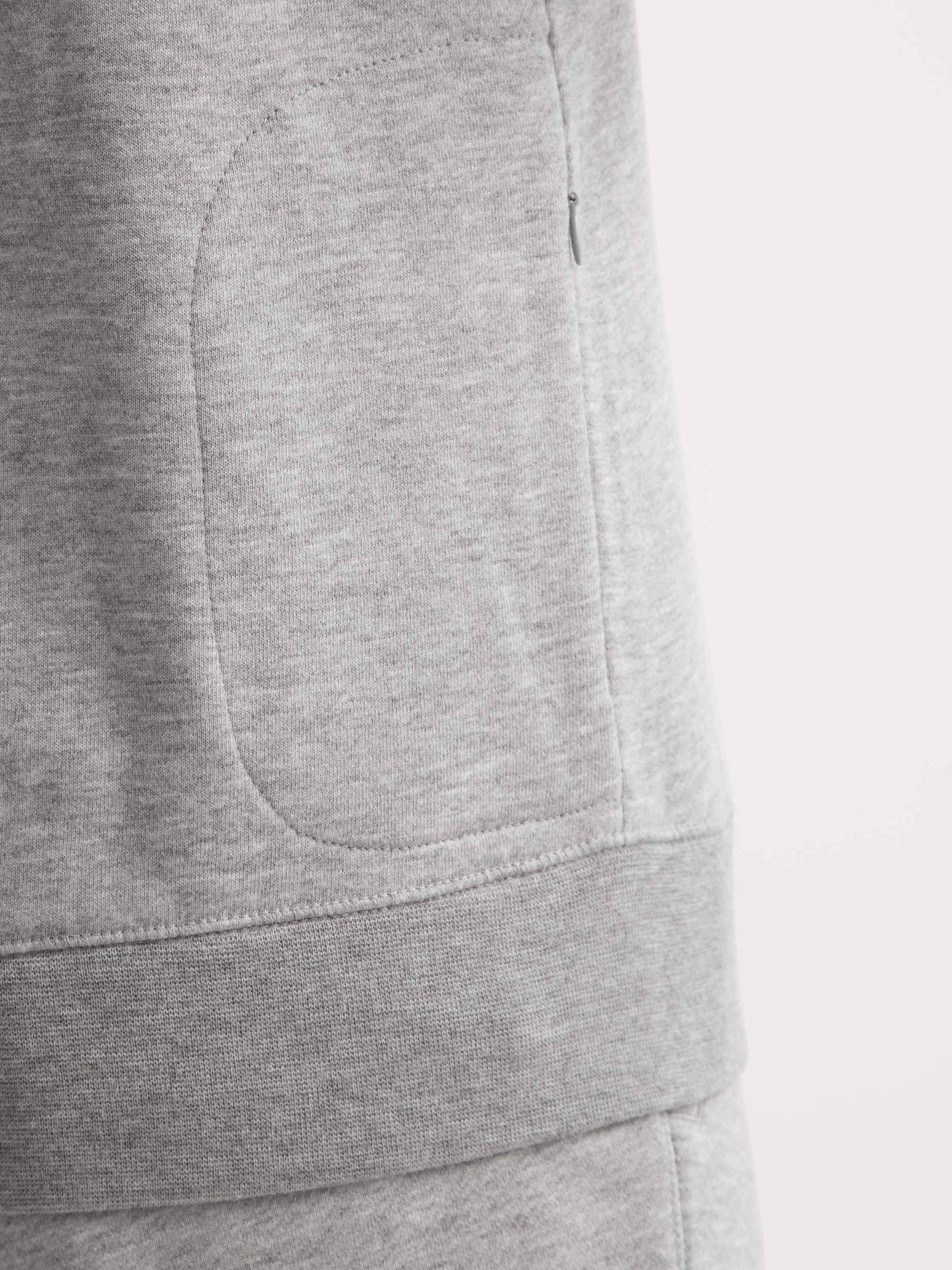 Men's Pullover Hoodie Quinn Cotton Modal Silver