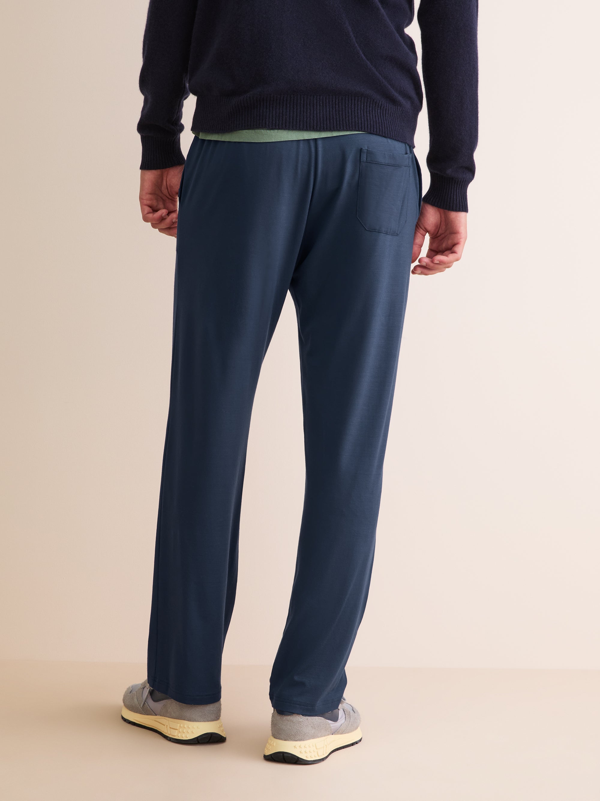 Men's Lounge Pants Basel Micro Modal Stretch Navy