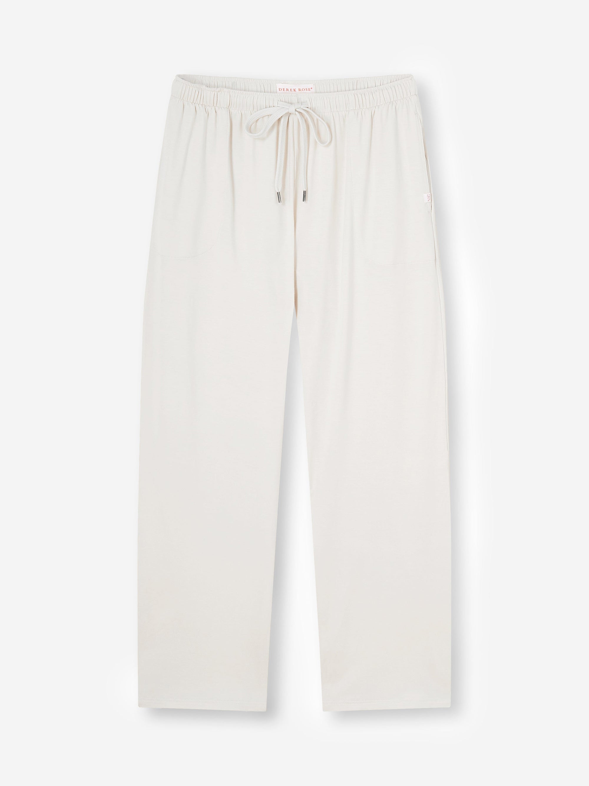 Men's Lounge Trousers Basel Micro Modal Stretch White