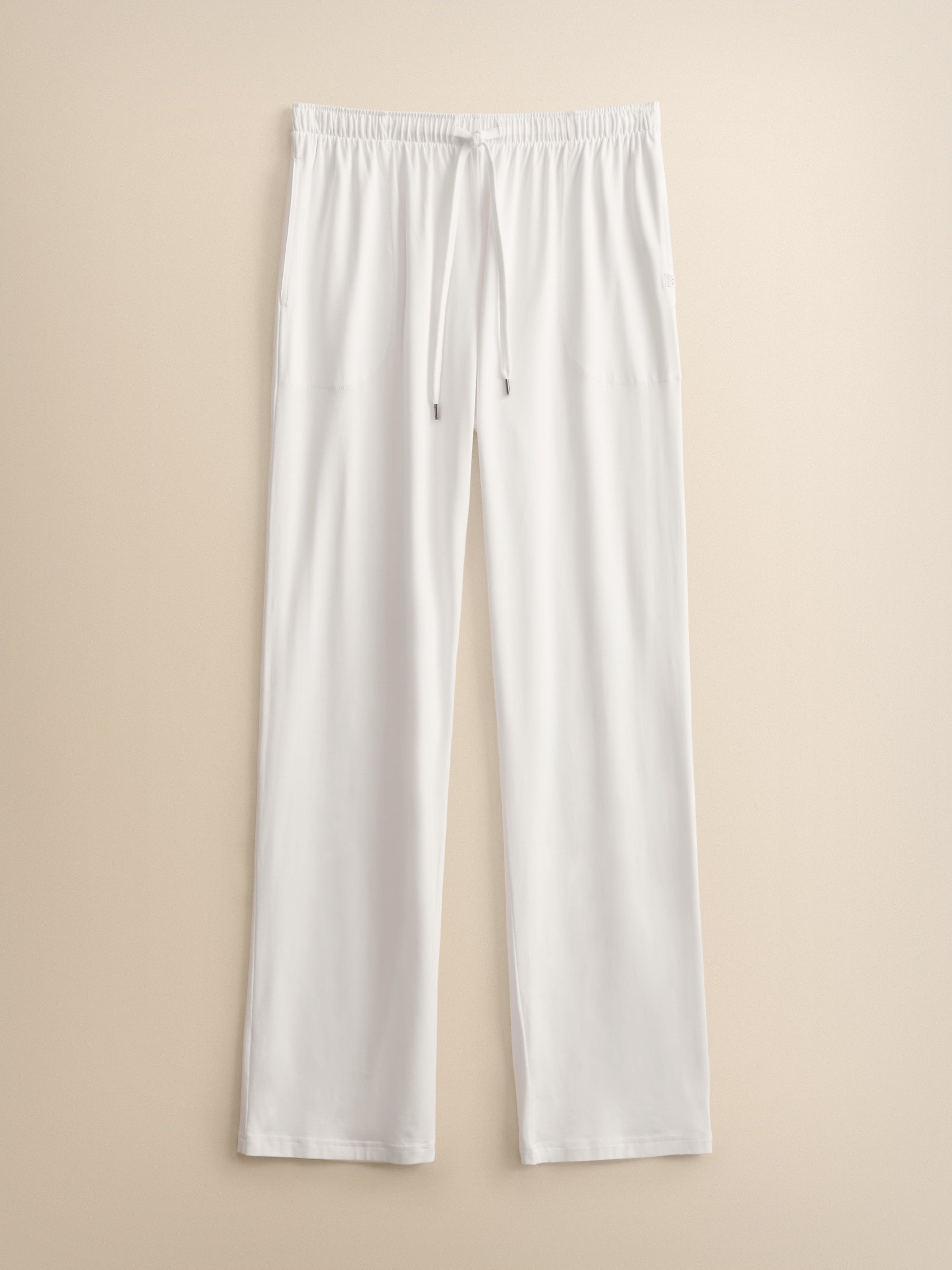 Men's Basel Micro Modal Lounge Shorts White | Derek Rose