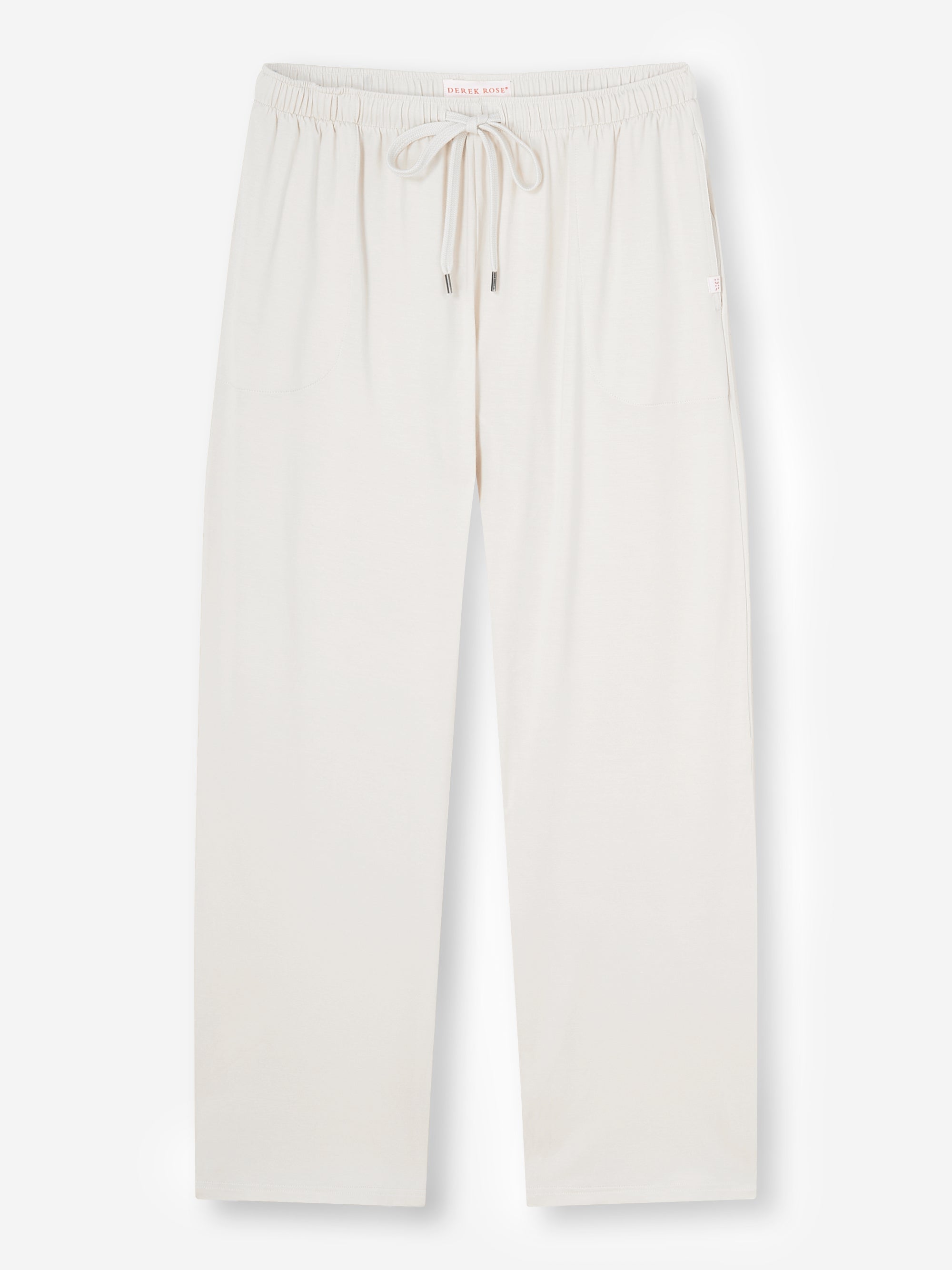 Men's Lounge Trousers Basel Micro Modal Stretch White