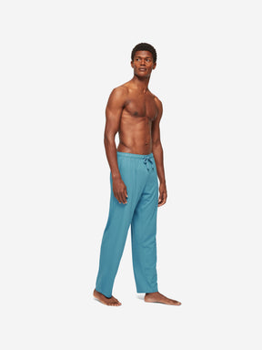 Men's Lounge Trousers Basel Micro Modal Stretch Harbour Blue
