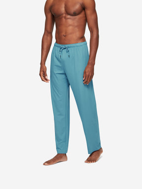 Men's Lounge Trousers Basel Micro Modal Stretch Harbour Blue