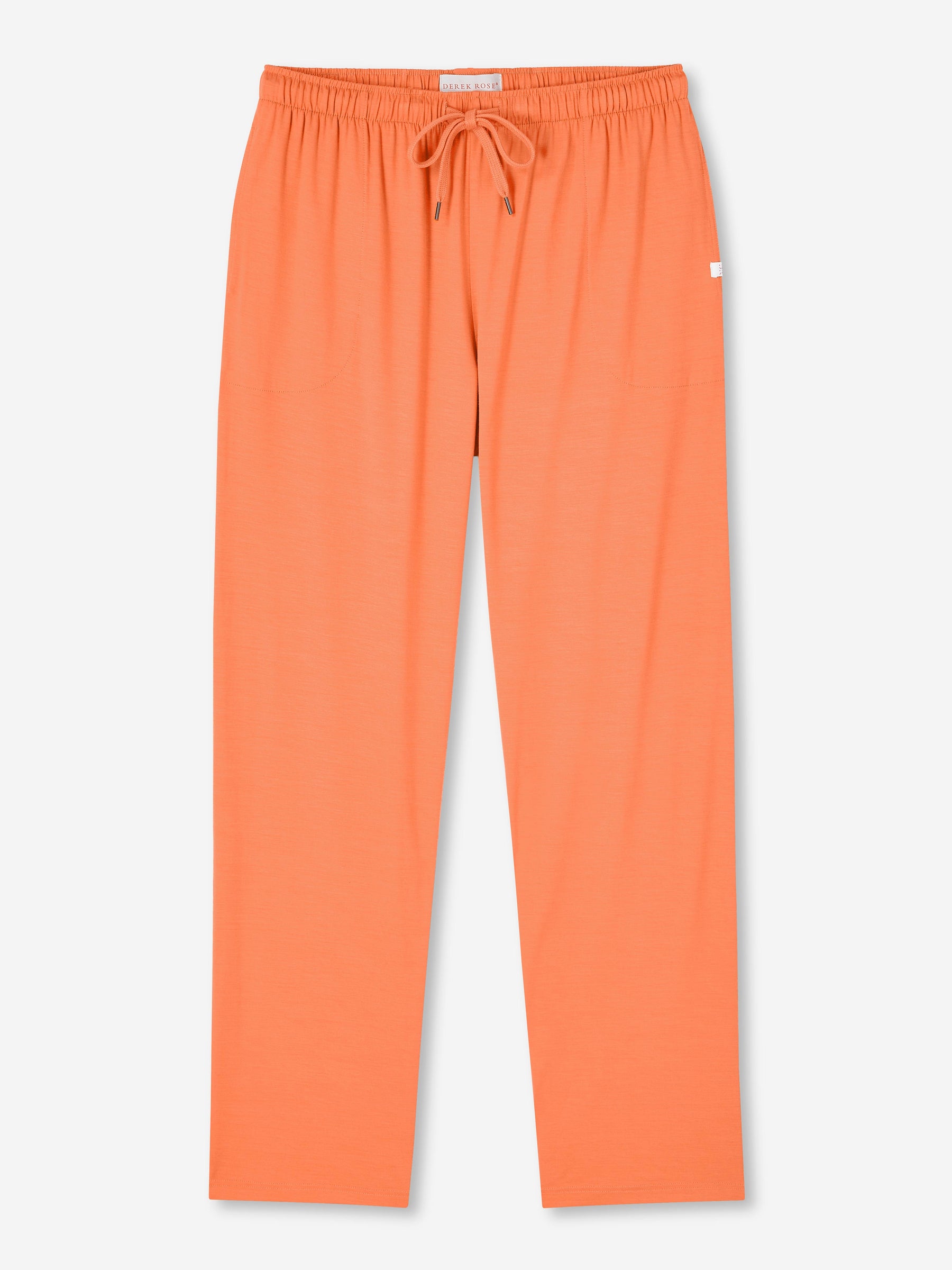 Men's Lounge Trousers Basel Micro Modal Stretch Orange