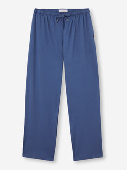 Men's Lounge Trousers Basel Micro Modal Stretch Sapphire