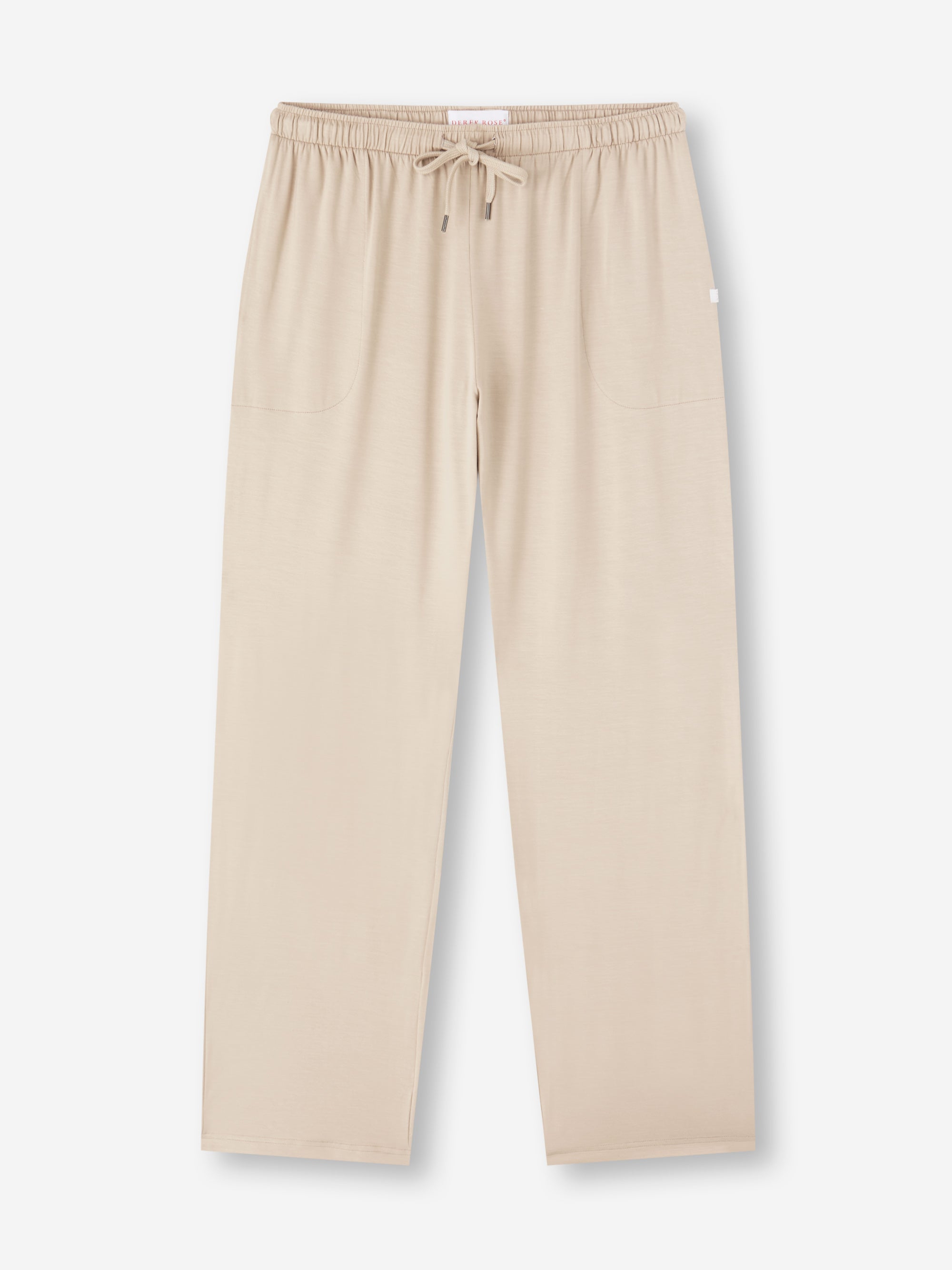 Men's Lounge Trousers Basel Micro Modal Stretch Light Stone