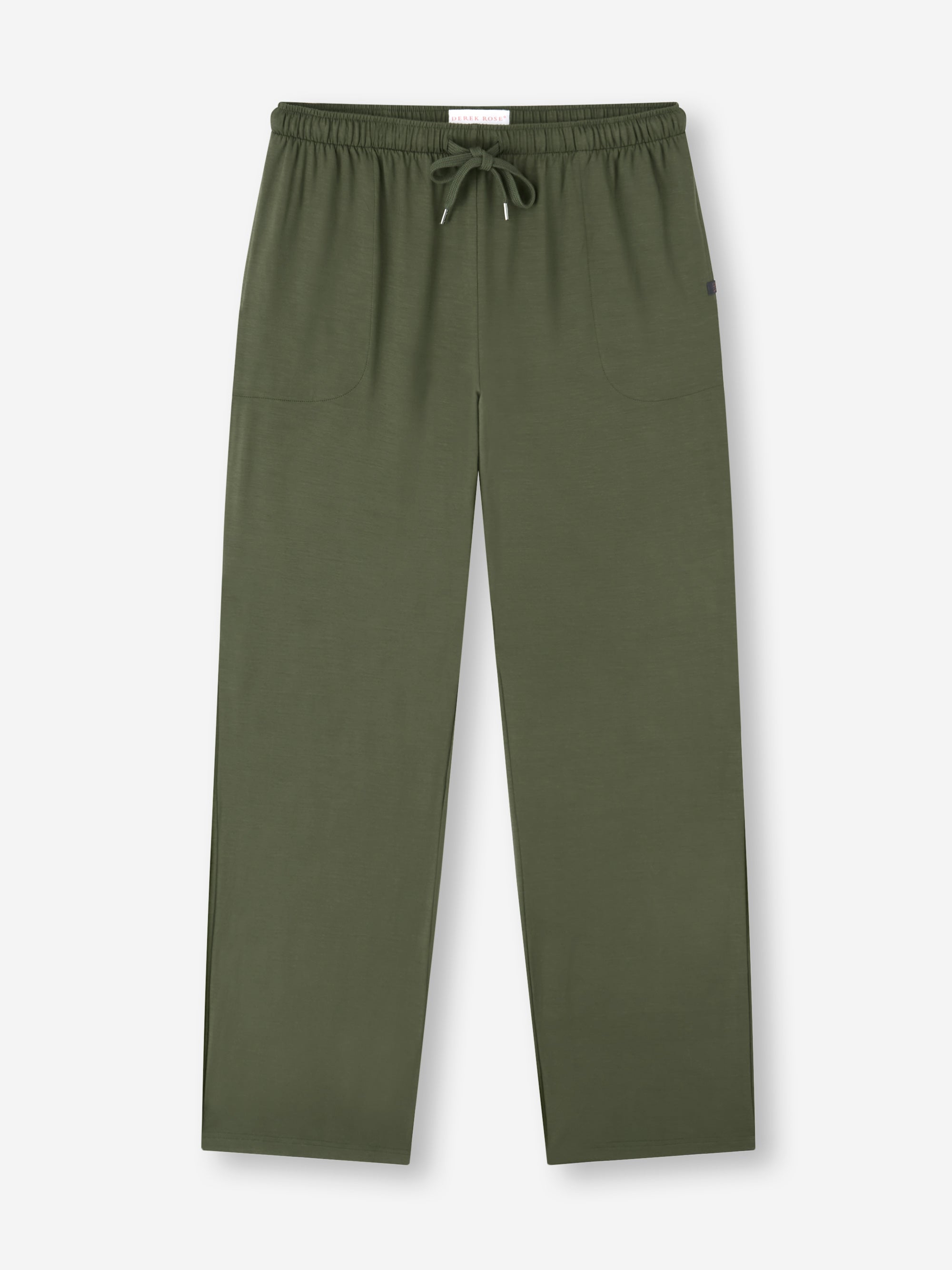 Men's Lounge Trousers Basel Micro Modal Stretch Evergreen
