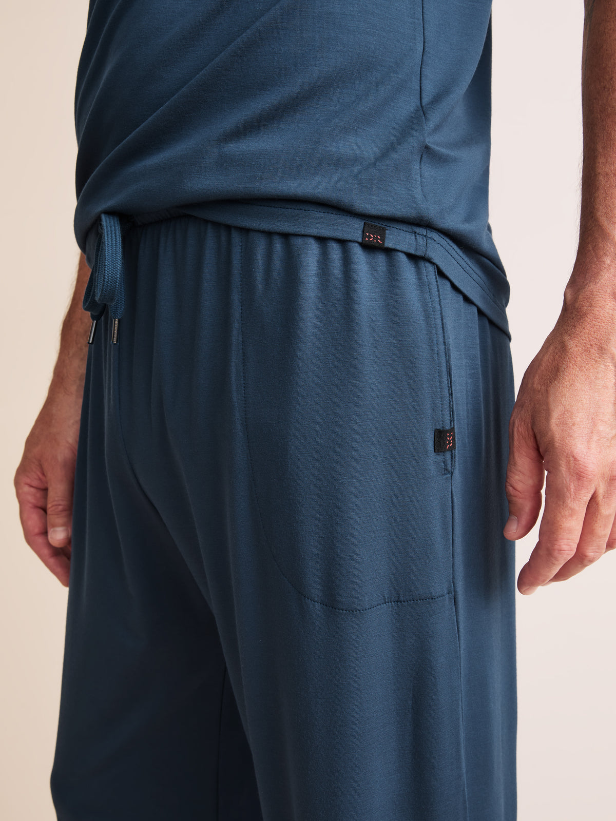 Basel Micro Modal Lounge Trousers Ocean Blue