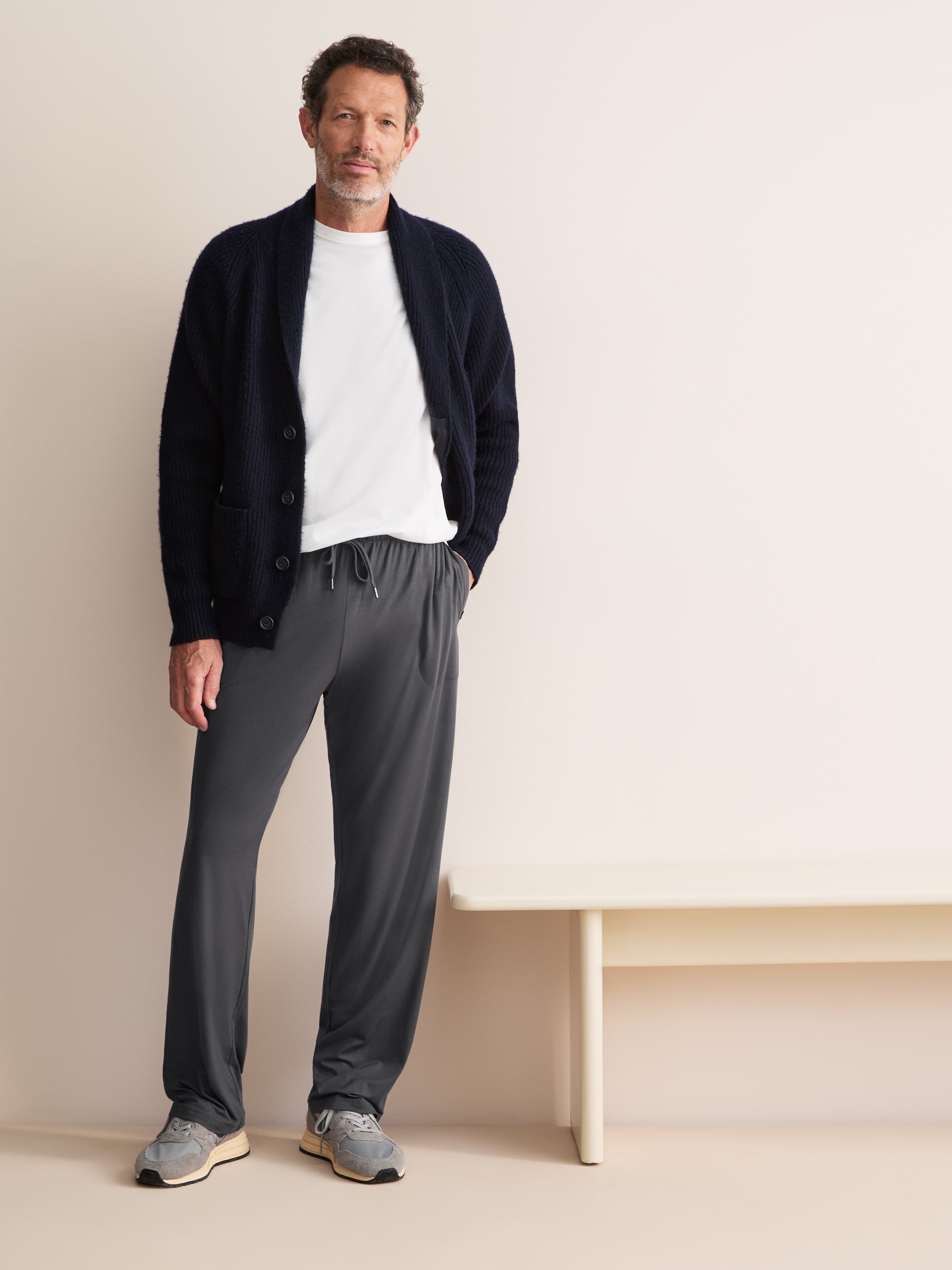Basel Micro Modal Lounge Pants Elephant Gray
