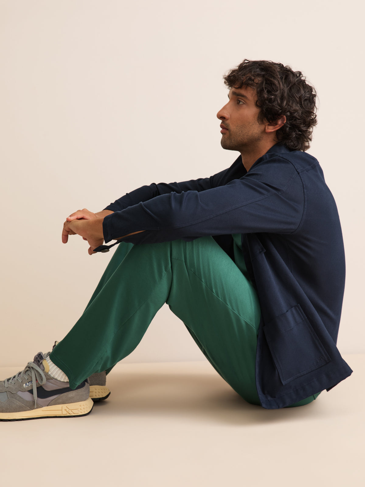 Basel Micro Modal Lounge Trousers Pine Green