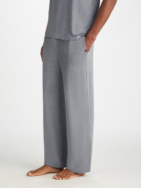 Men's Lounge Trousers Marlowe Micro Modal Stretch Charcoal