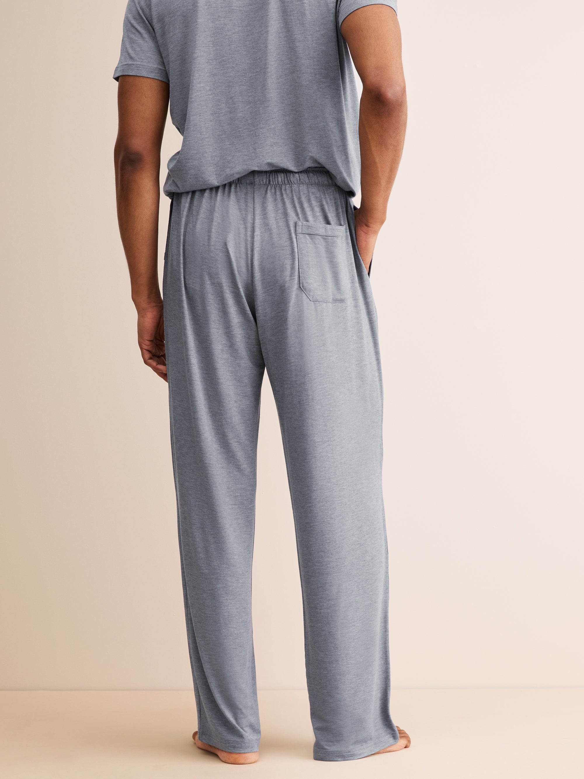 Men's Lounge Trousers Marlowe Micro Modal Stretch Charcoal