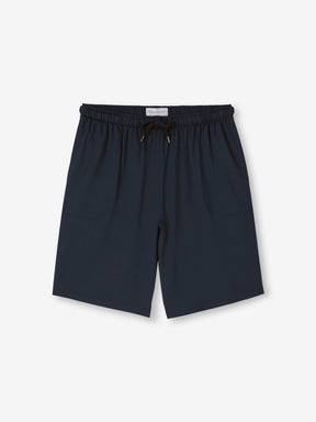 Men's Lounge Shorts Basel Micro Modal Stretch Navy 