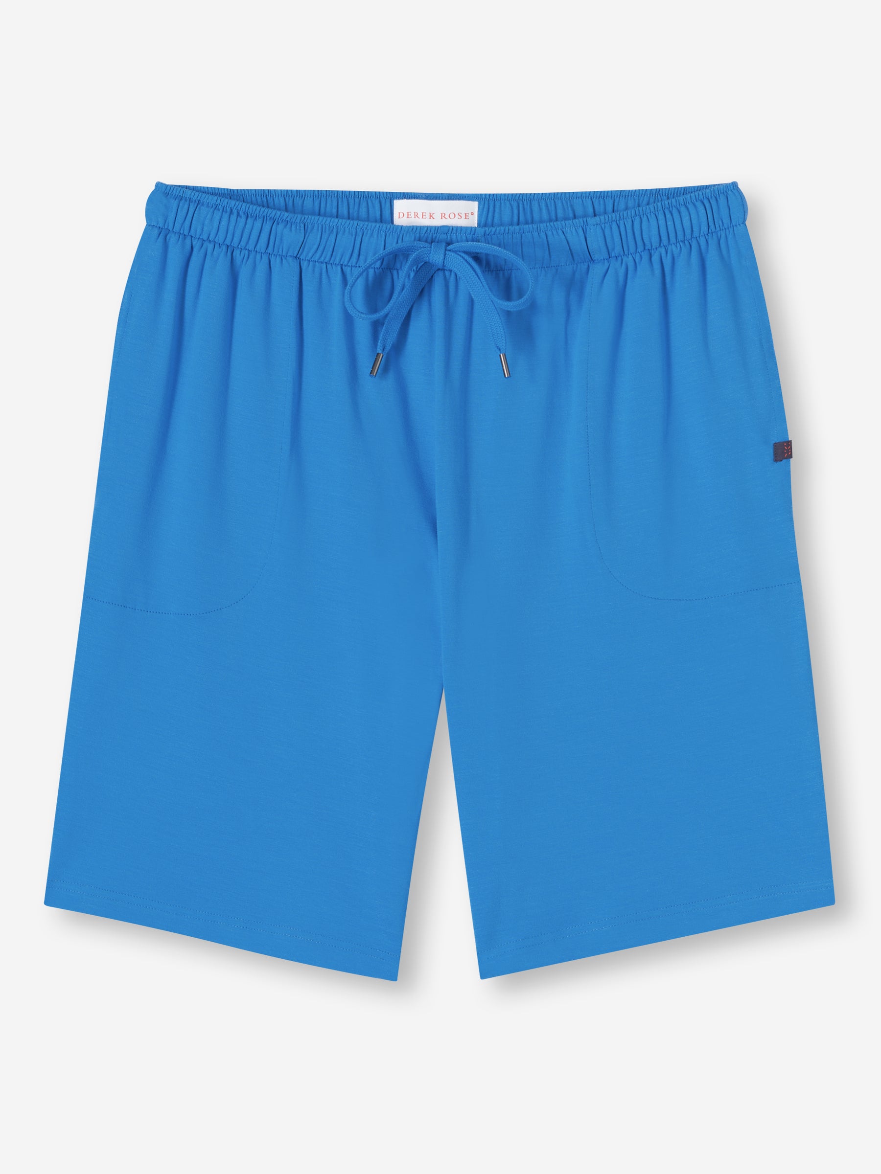 Men's Lounge Shorts Basel Micro Modal Stretch Azure Blue