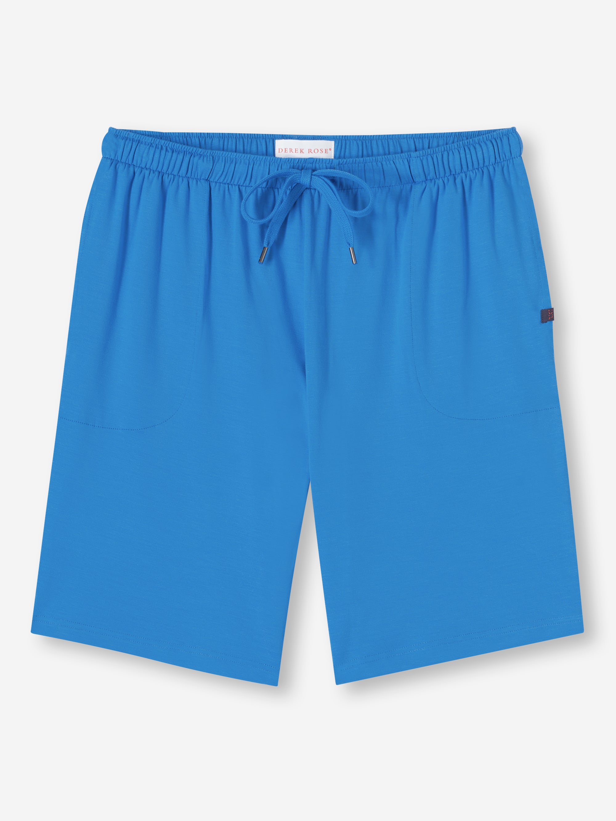 Men's Lounge Shorts Basel Micro Modal Stretch Azure Blue