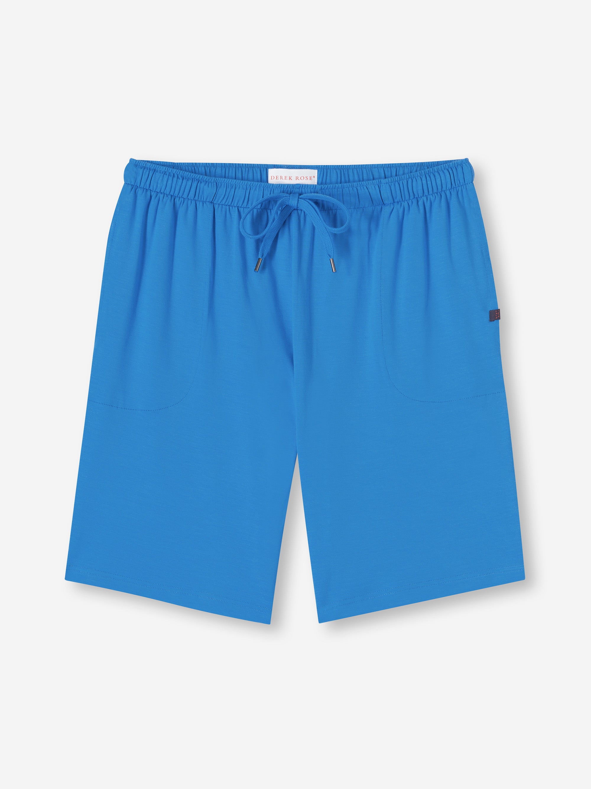Men's Lounge Shorts Basel Micro Modal Stretch Azure Blue