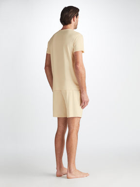 Men's Lounge Shorts Basel Micro Modal Stretch Ecru