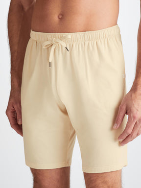 Men's Lounge Shorts Basel Micro Modal Stretch Ecru