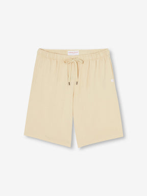 Men's Lounge Shorts Basel Micro Modal Stretch Ecru