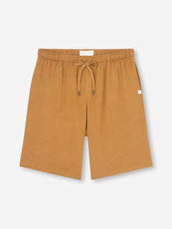 Men's Lounge Shorts Basel Micro Modal Stretch Gold