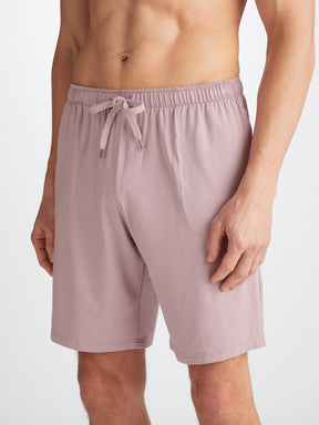 Men's Lounge Shorts Basel Micro Modal Stretch Mauve