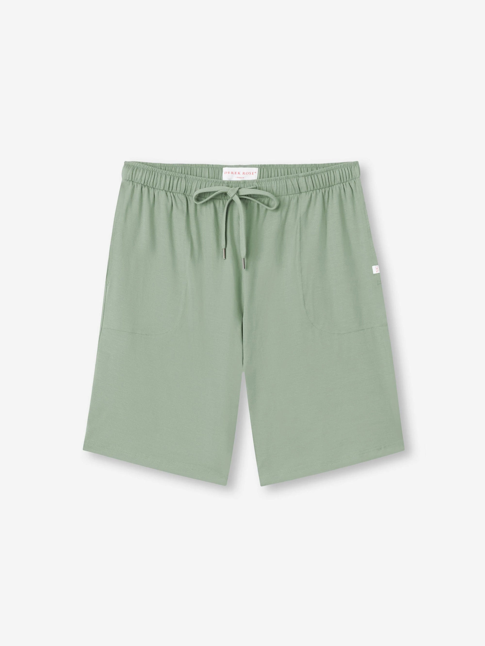 Men's Lounge Shorts Basel Micro Modal Stretch Eucalyptus