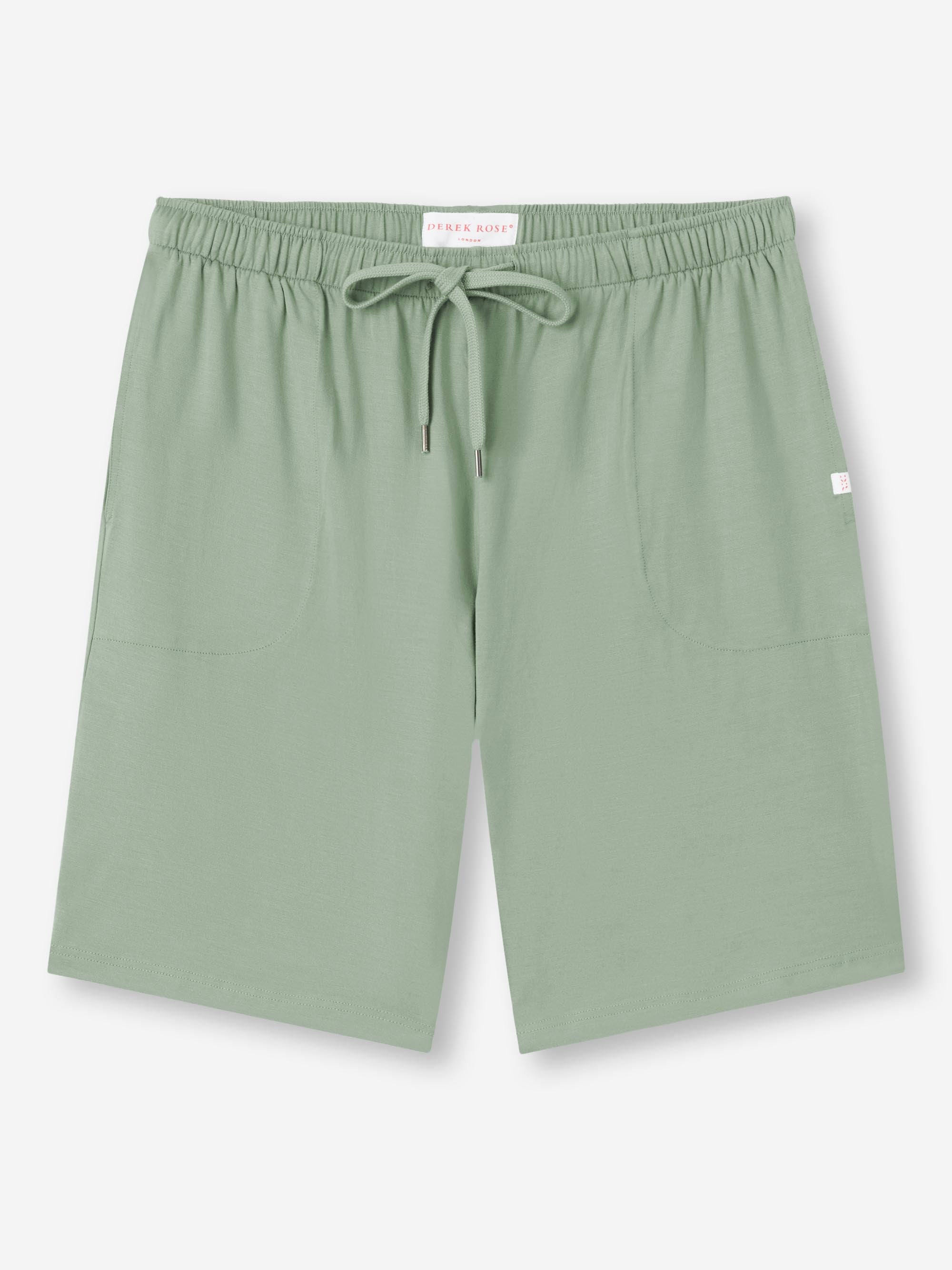 [[Men's Lounge Shorts Basel Micro Modal Stretch Eucalyptus (Size)]]