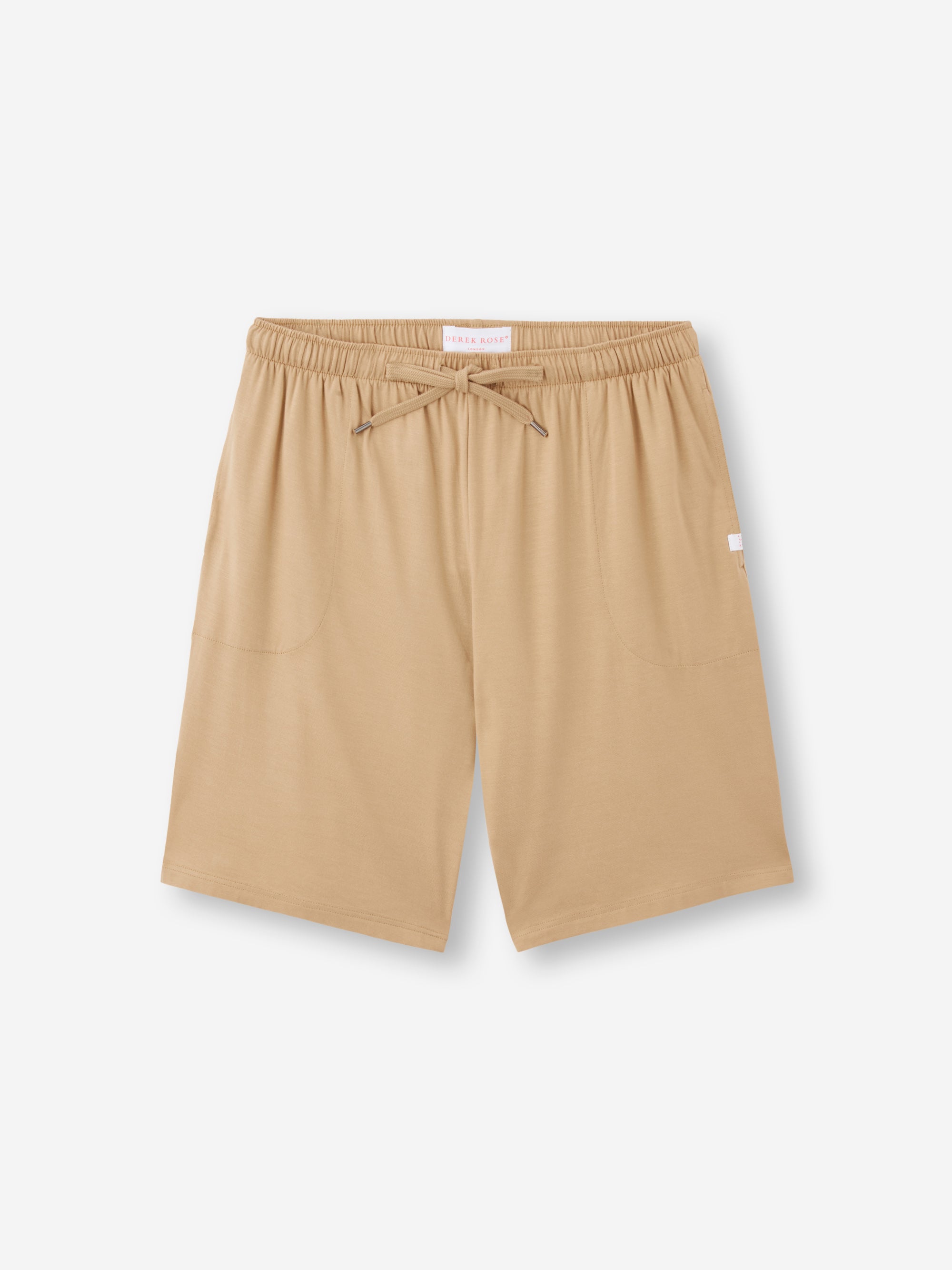 Men's Lounge Shorts Basel Micro Modal Stretch Camel