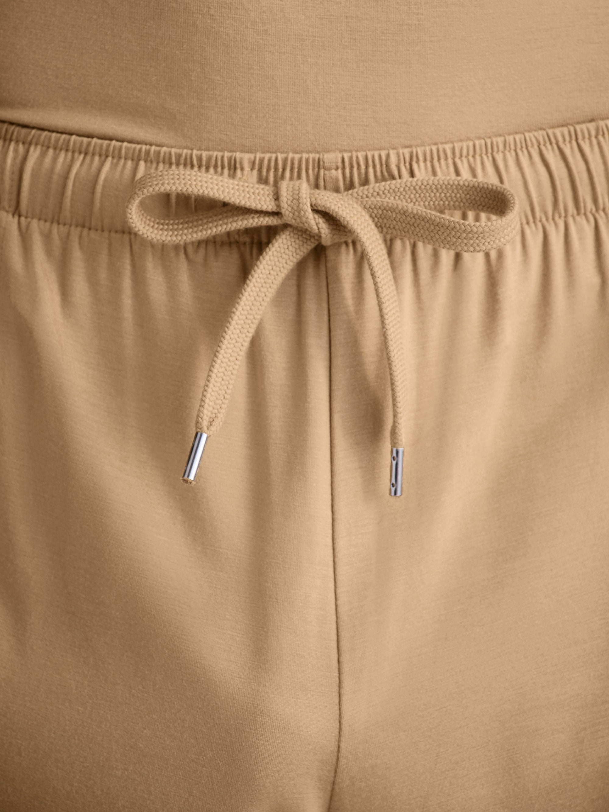 Men's Lounge Shorts Basel Micro Modal Stretch Camel