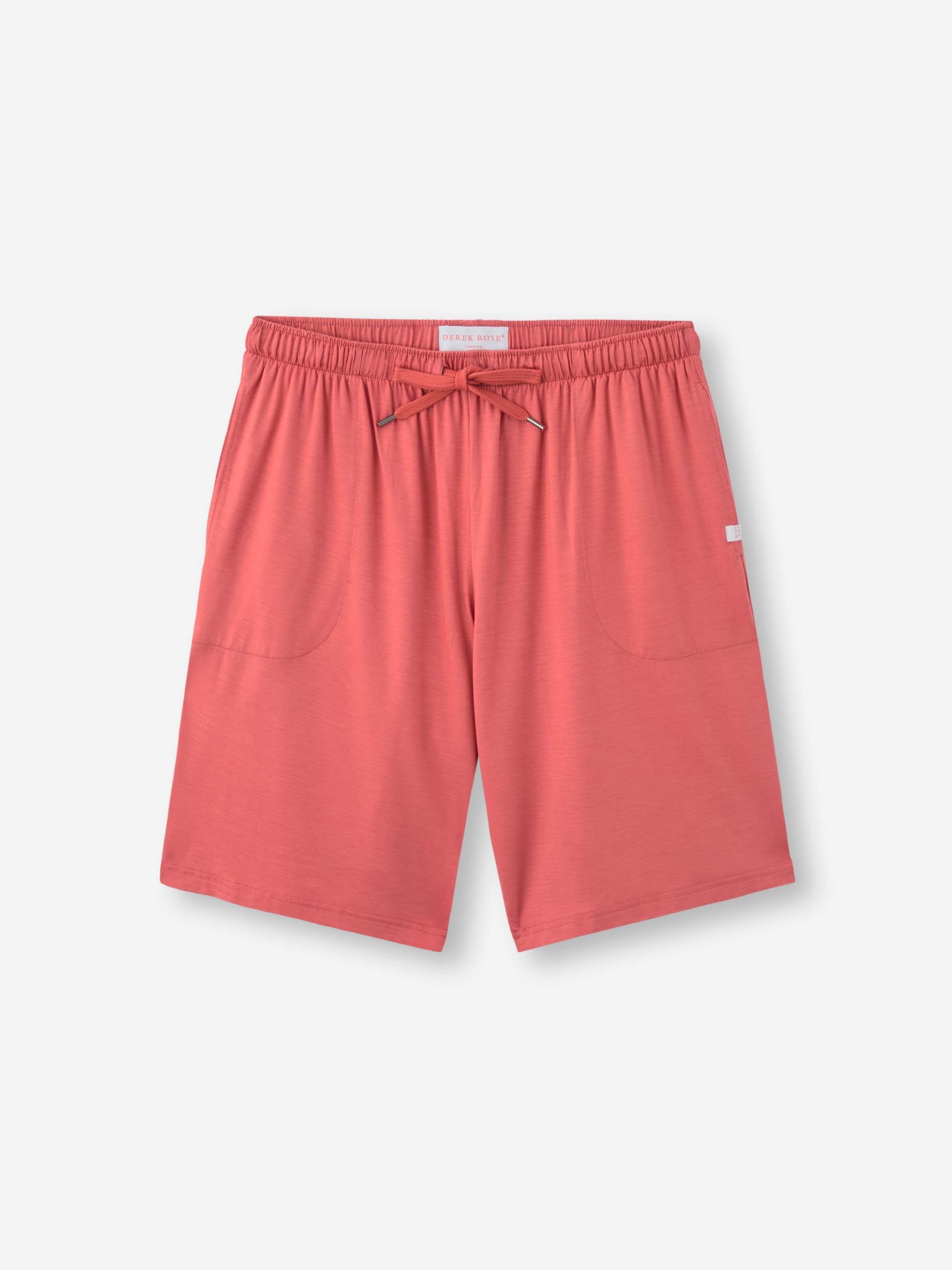 Men's Lounge Shorts Basel Micro Modal Stretch Apple Red
