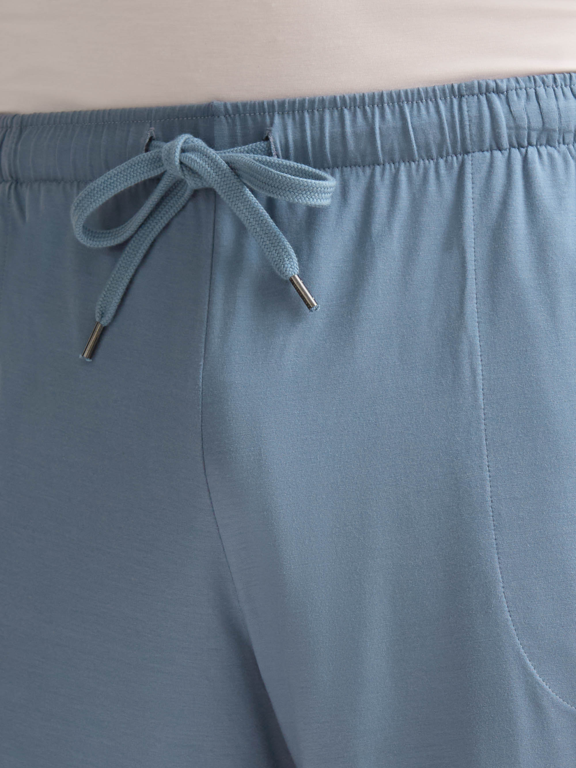 Men's Lounge Shorts Basel Micro Modal Stretch Storm Blue