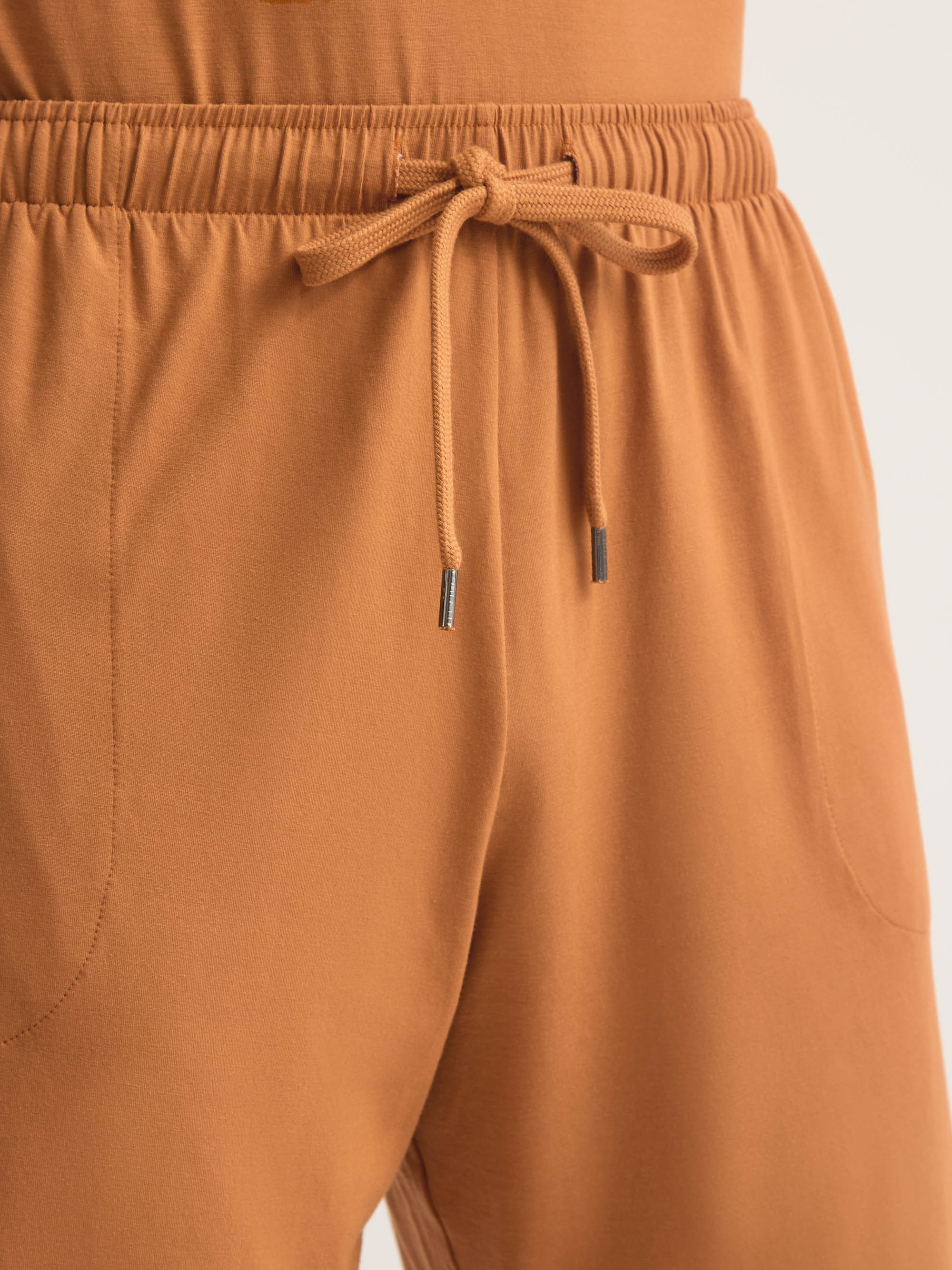 Men's Lounge Shorts Basel Micro Modal Stretch Ginger