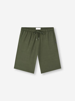 Men's Lounge Shorts Basel Micro Modal Stretch Evergreen