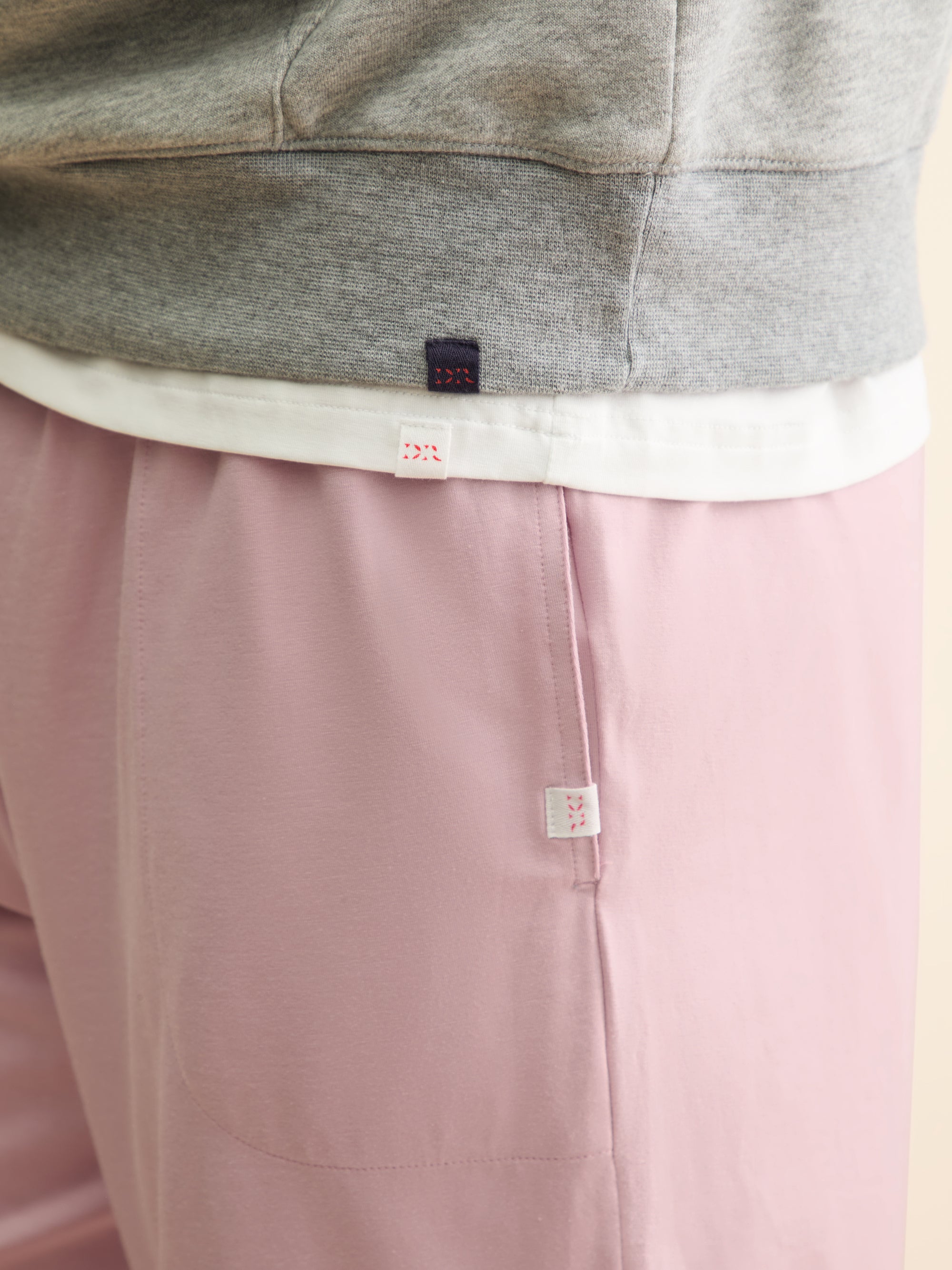 Men's Lounge Shorts Basel Micro Modal Stretch Pink