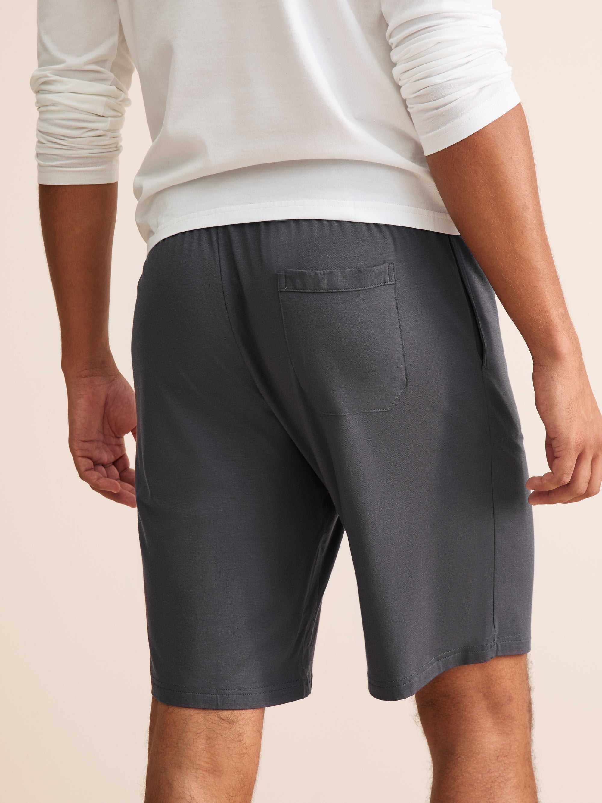 Basel Micro Modal Lounge Shorts Elephant Gray