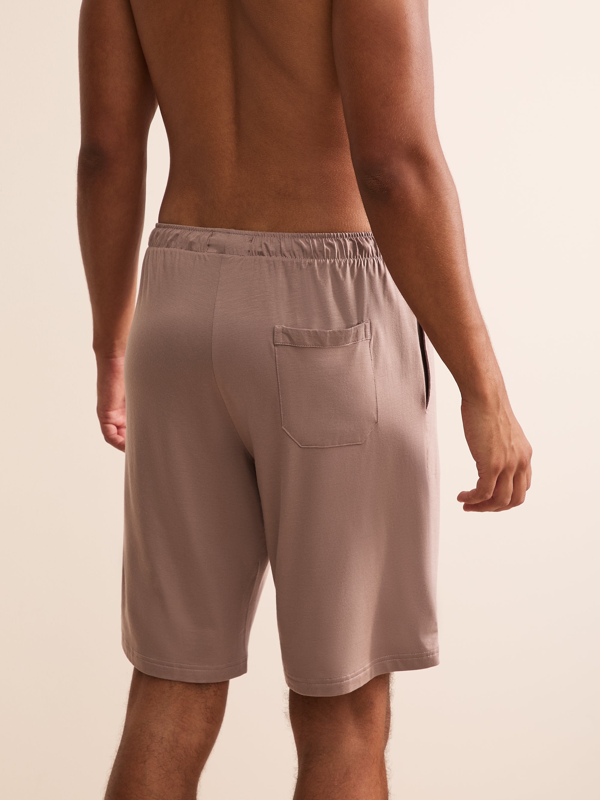 Basel Micro Modal Lounge Shorts Dusty Pink