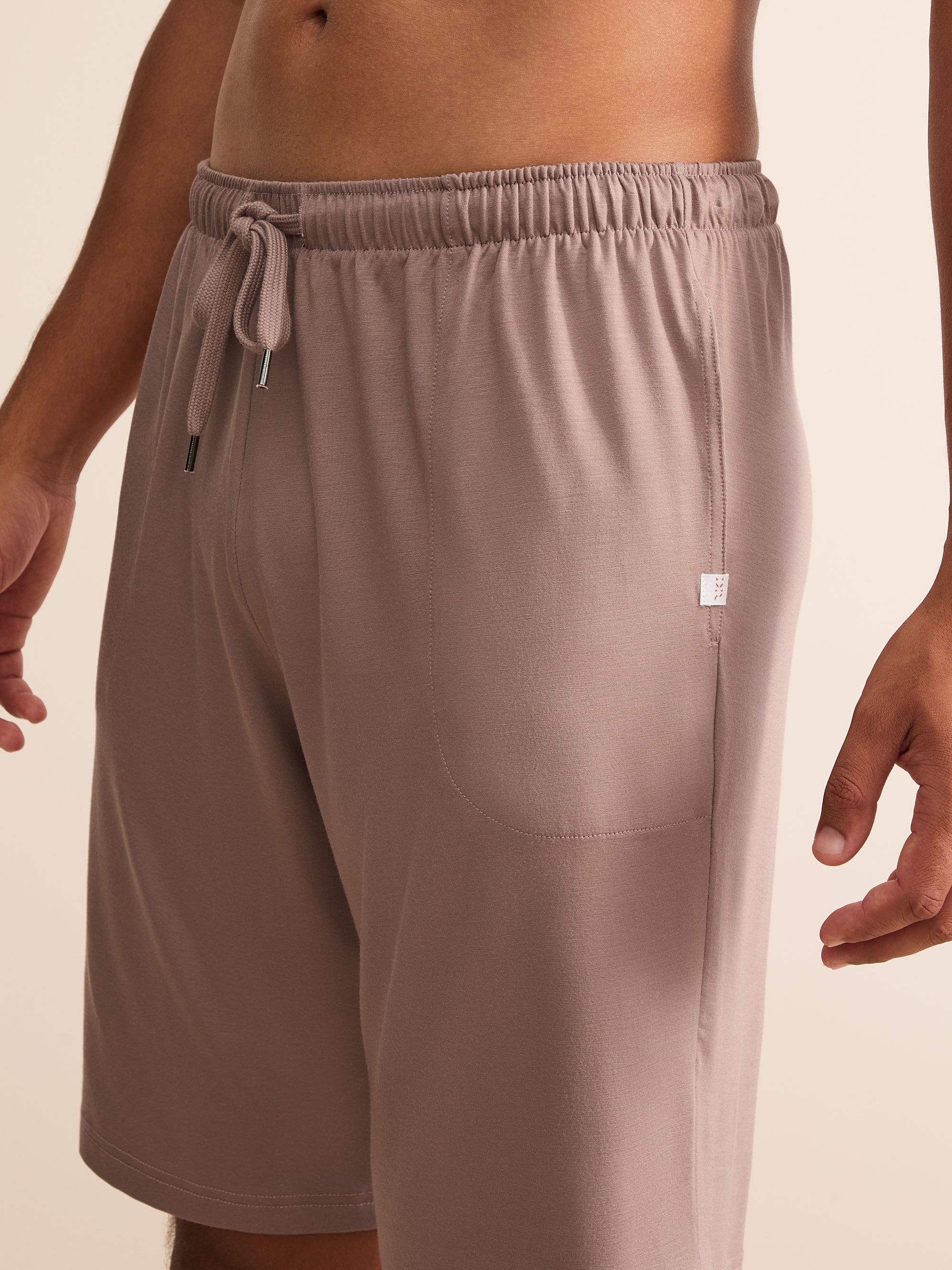 Basel Micro Modal Lounge Shorts Dusty Pink
