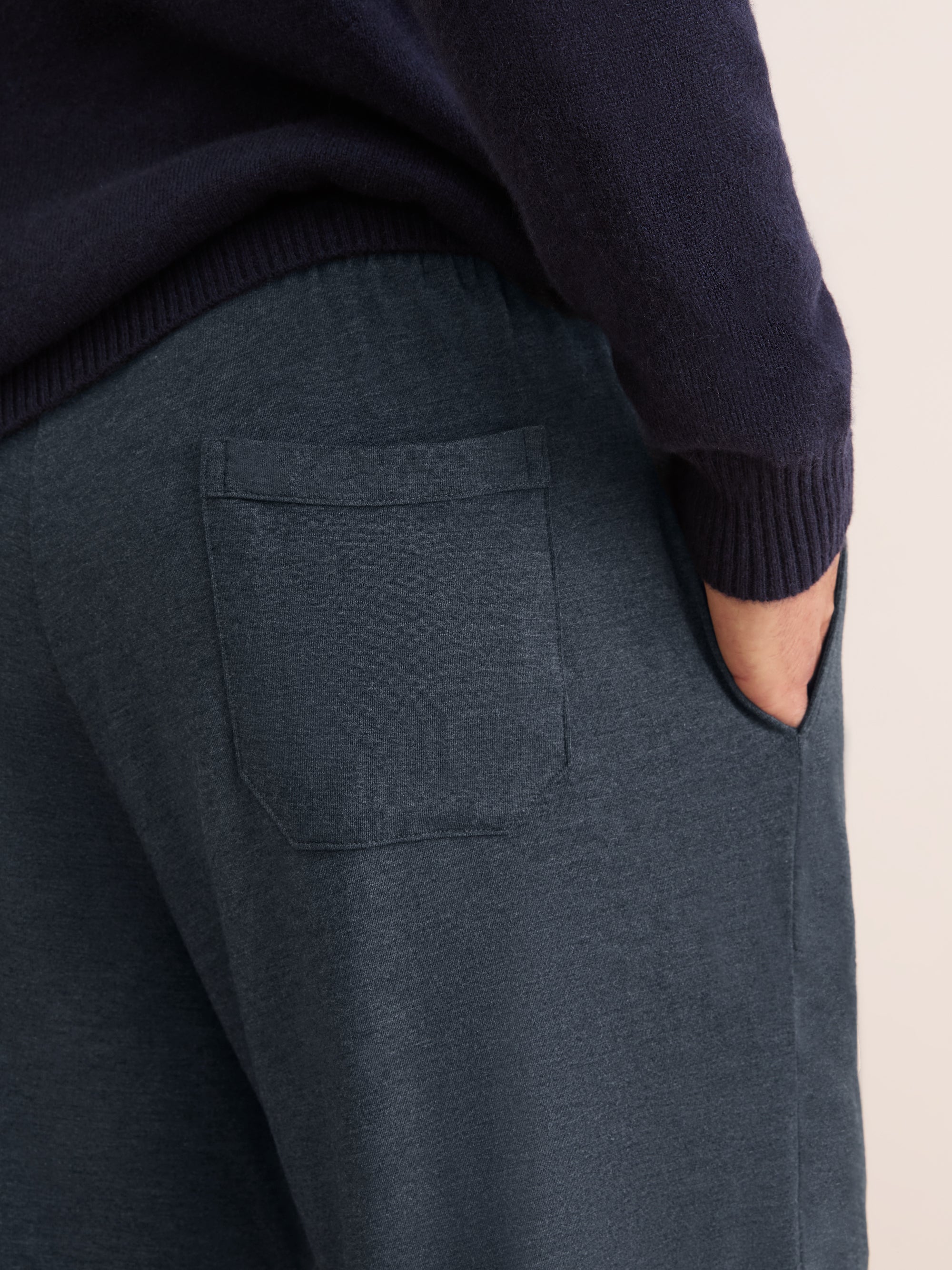 Men's Lounge Shorts Marlowe Micro Modal Stretch Anthracite